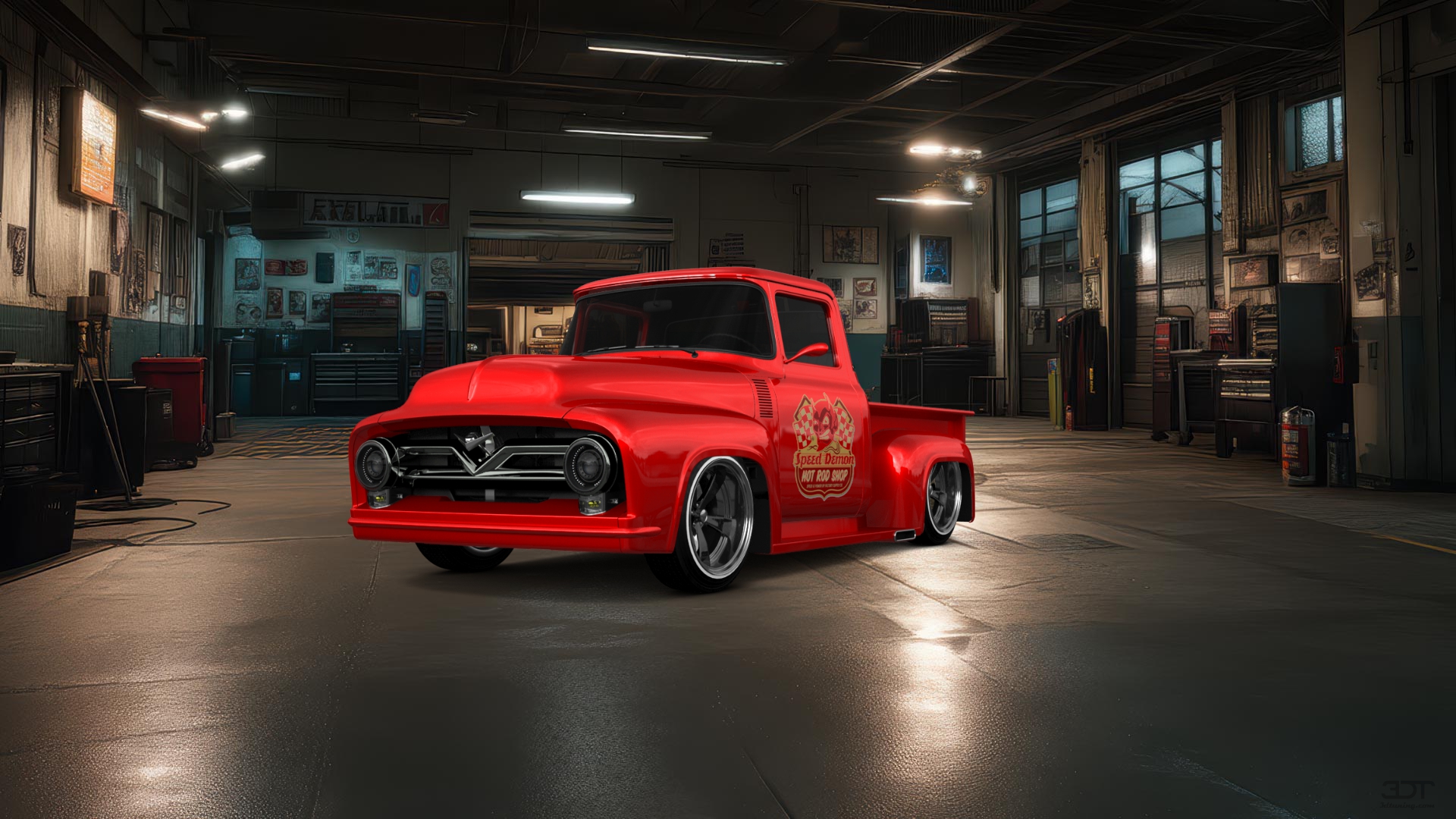 Ford F-100 2 Door truck 1956 tuning