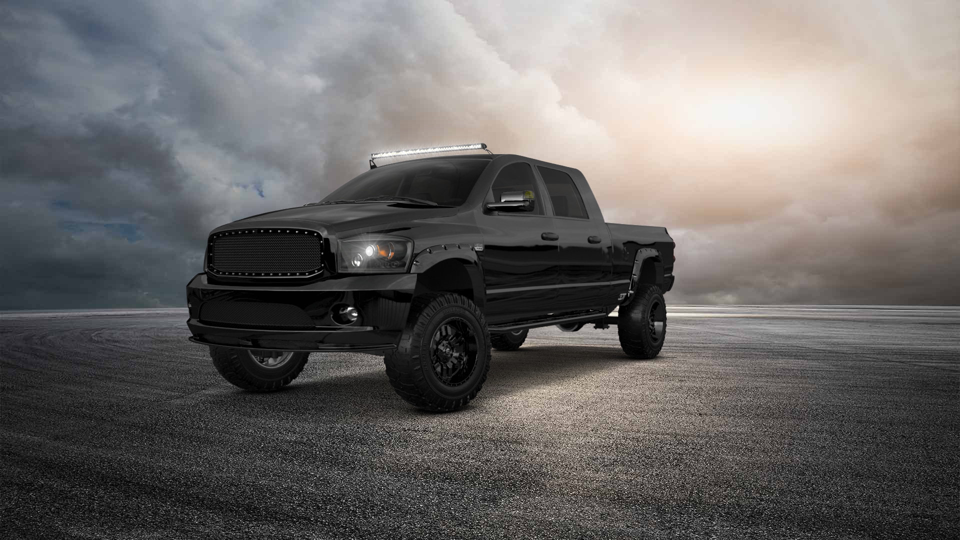 Dodge Ram 2500 4 Door pickup truck 2007 tuning