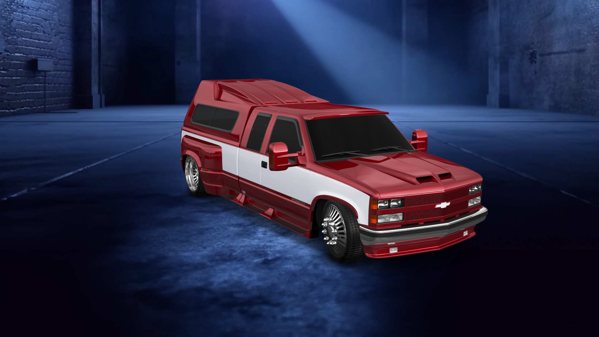 Chevrolet K3500 Extended Cab Pickup Truck 1988 tuning