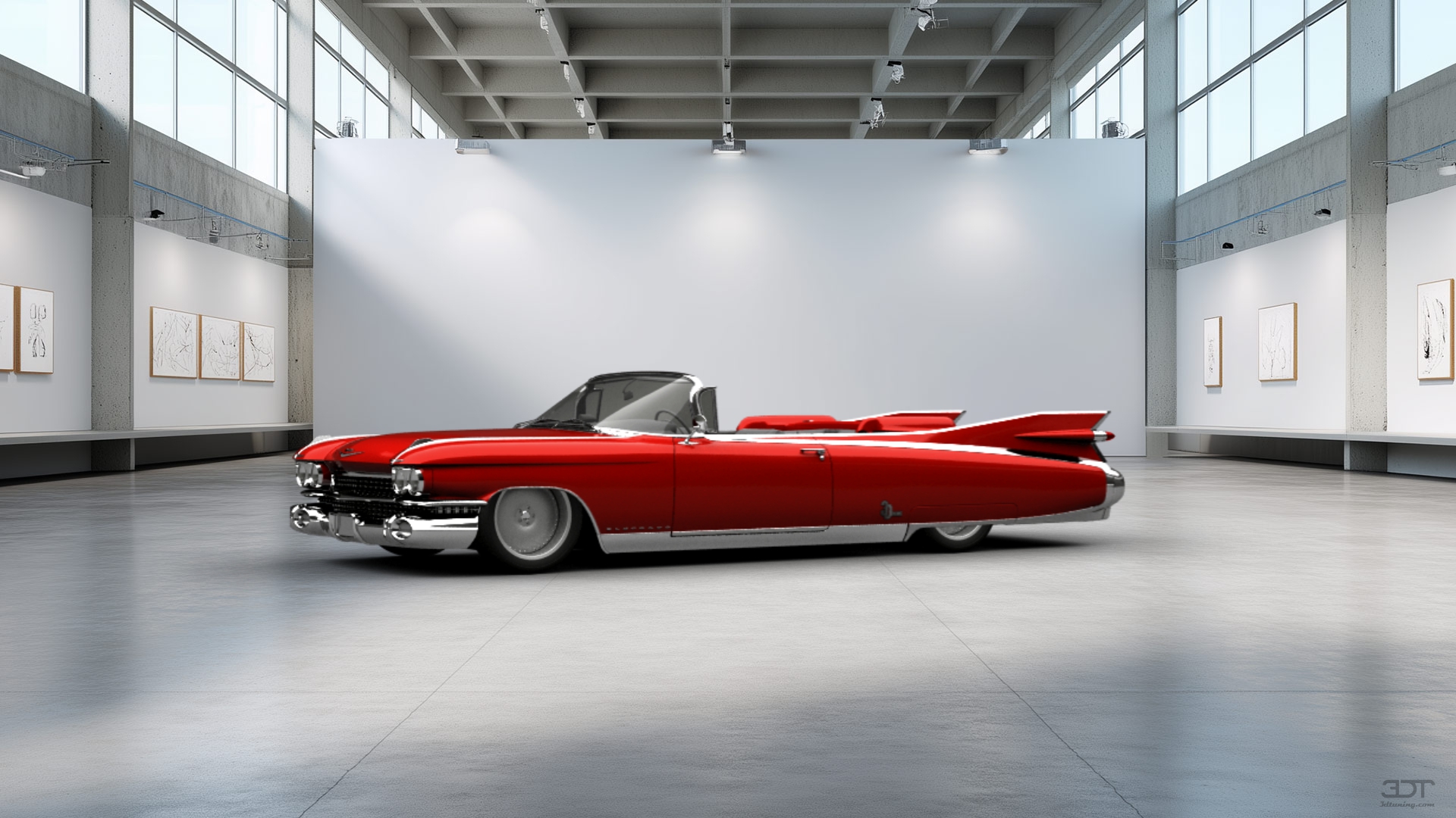 Cadillac Eldorado Convertible sedan 1959 tuning