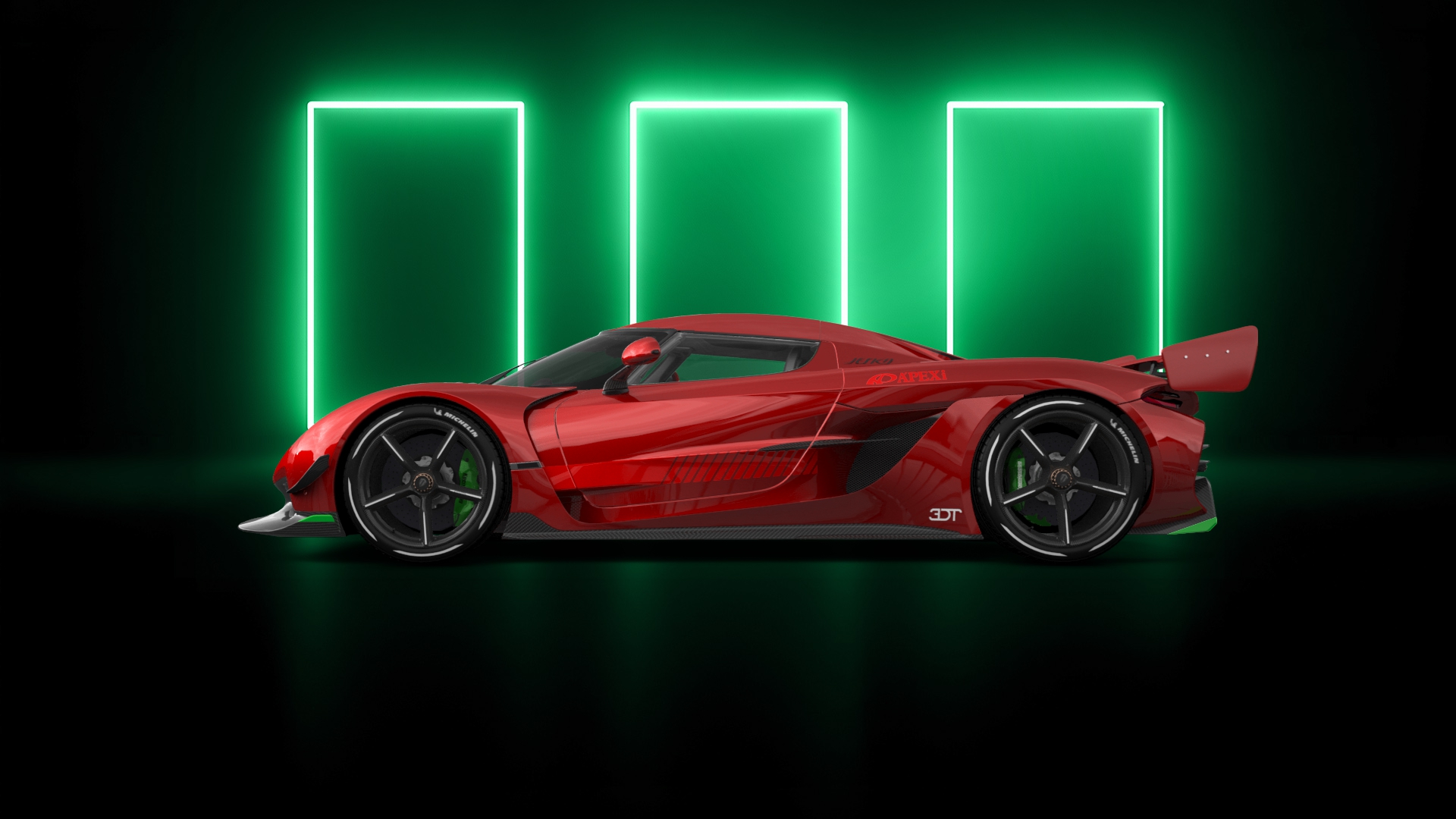 Koenigsegg Jesko 2 door targa top 2020 tuning