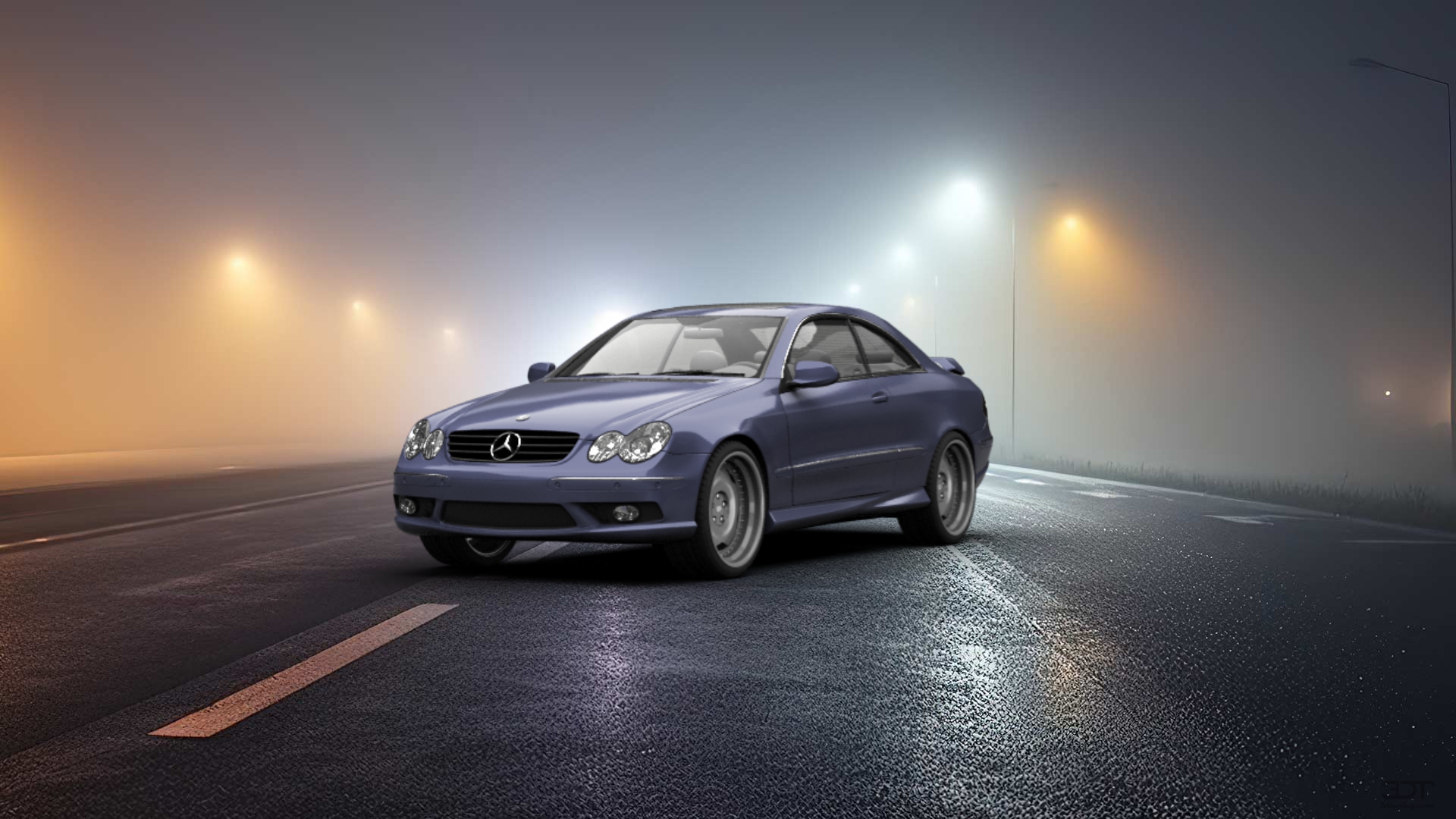 Mercedes CLK Coupe 2004