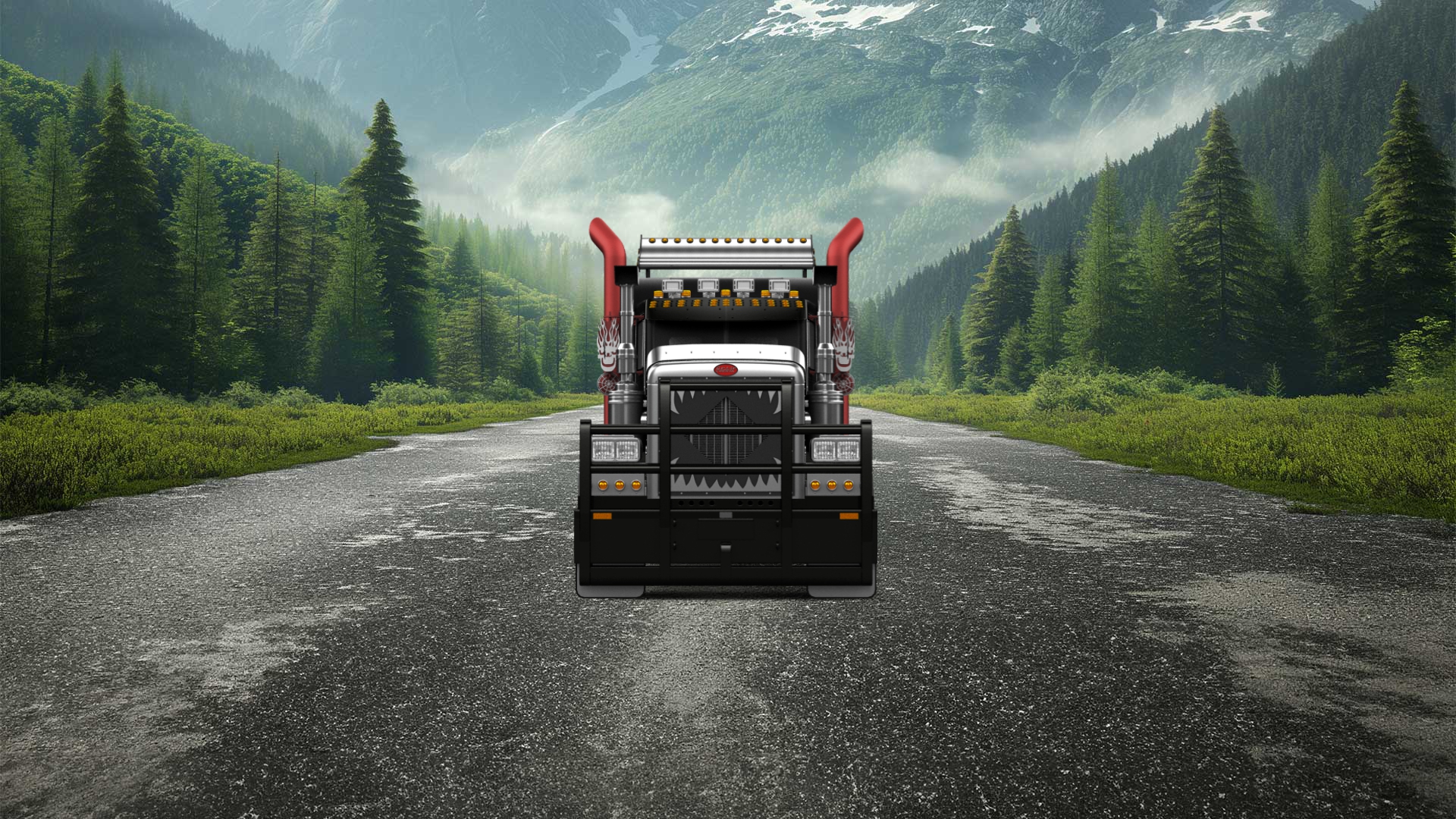 Peterbilt 359 Truck 1987 tuning