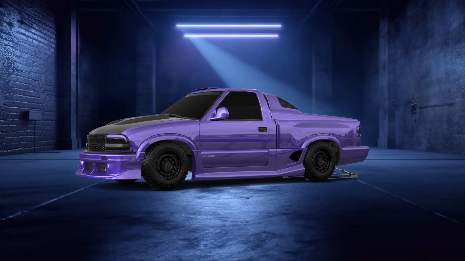 Chevrolet S-10 Stepside 2 Door pickup truck 1999