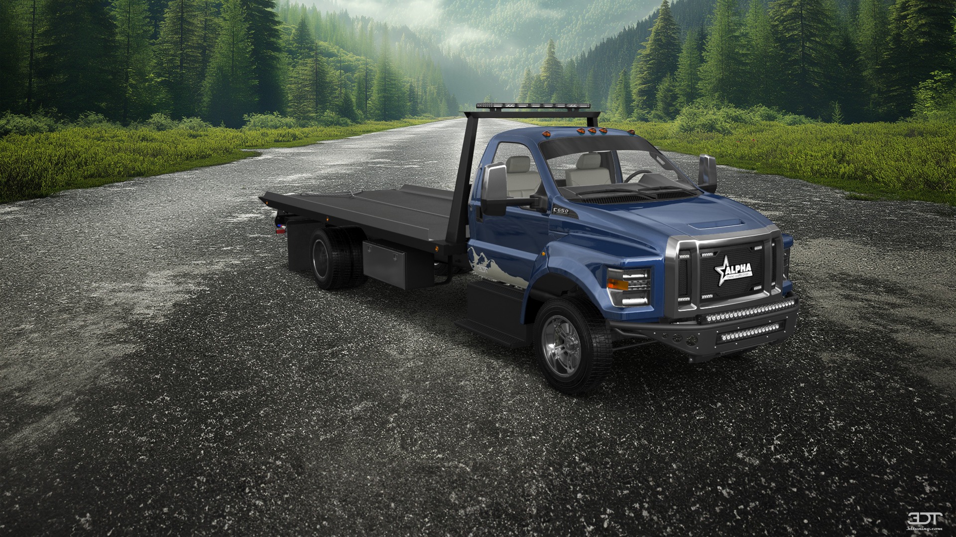 Ford F-650 Tow Truck Pickup 2016 tuning