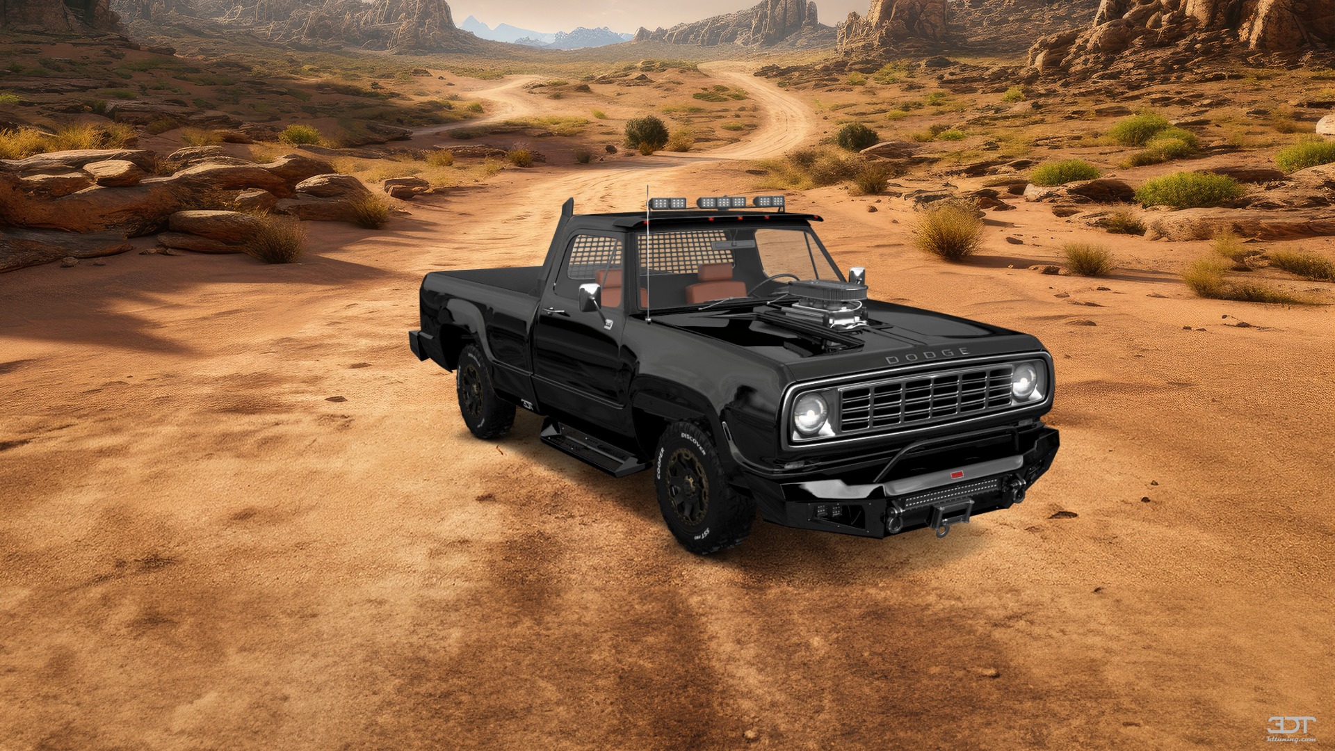 Dodge Power Wagon W200 2 Door pickup truck 1972