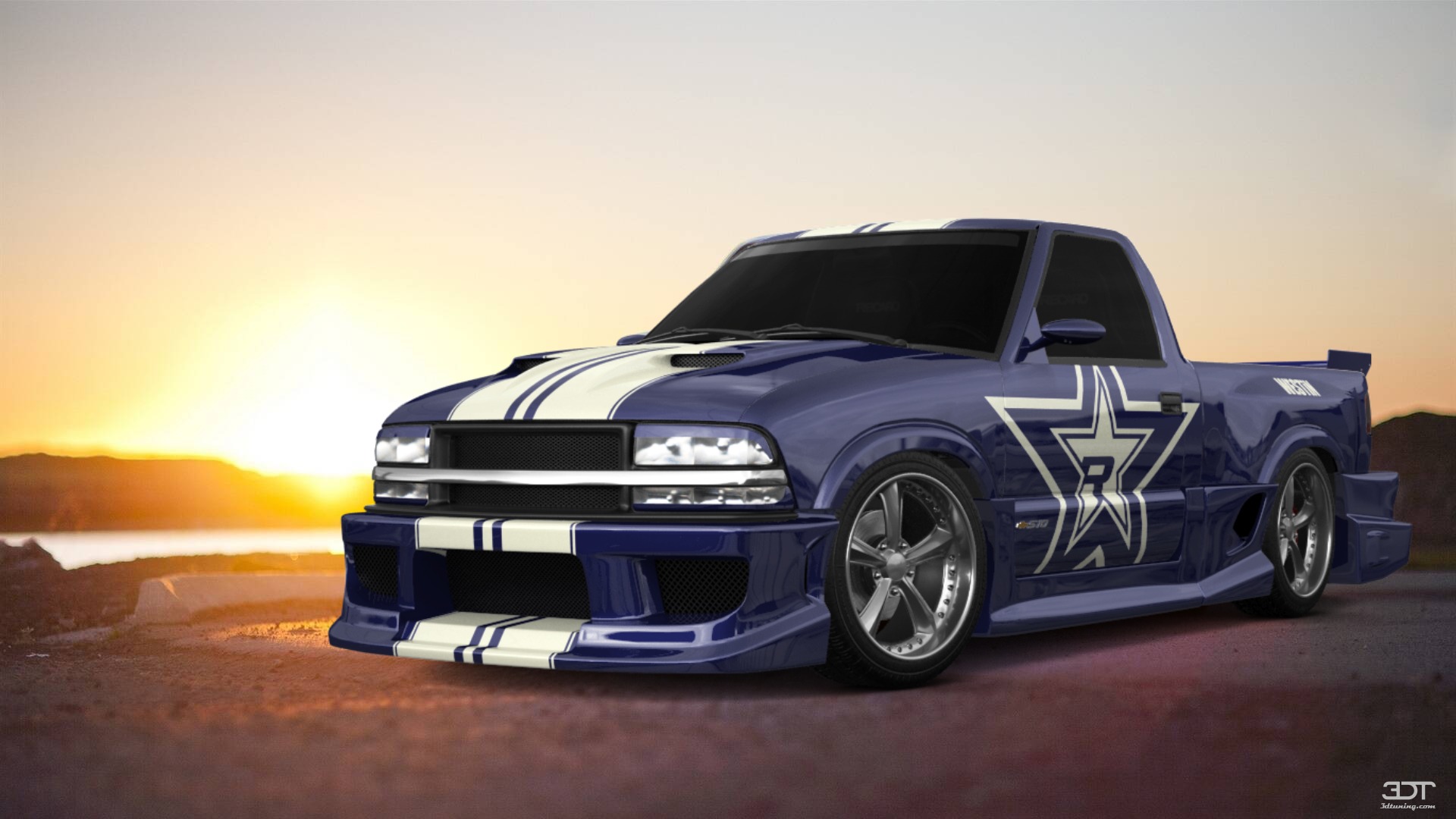Chevrolet S-10 Stepside 2 Door pickup truck 1999 tuning