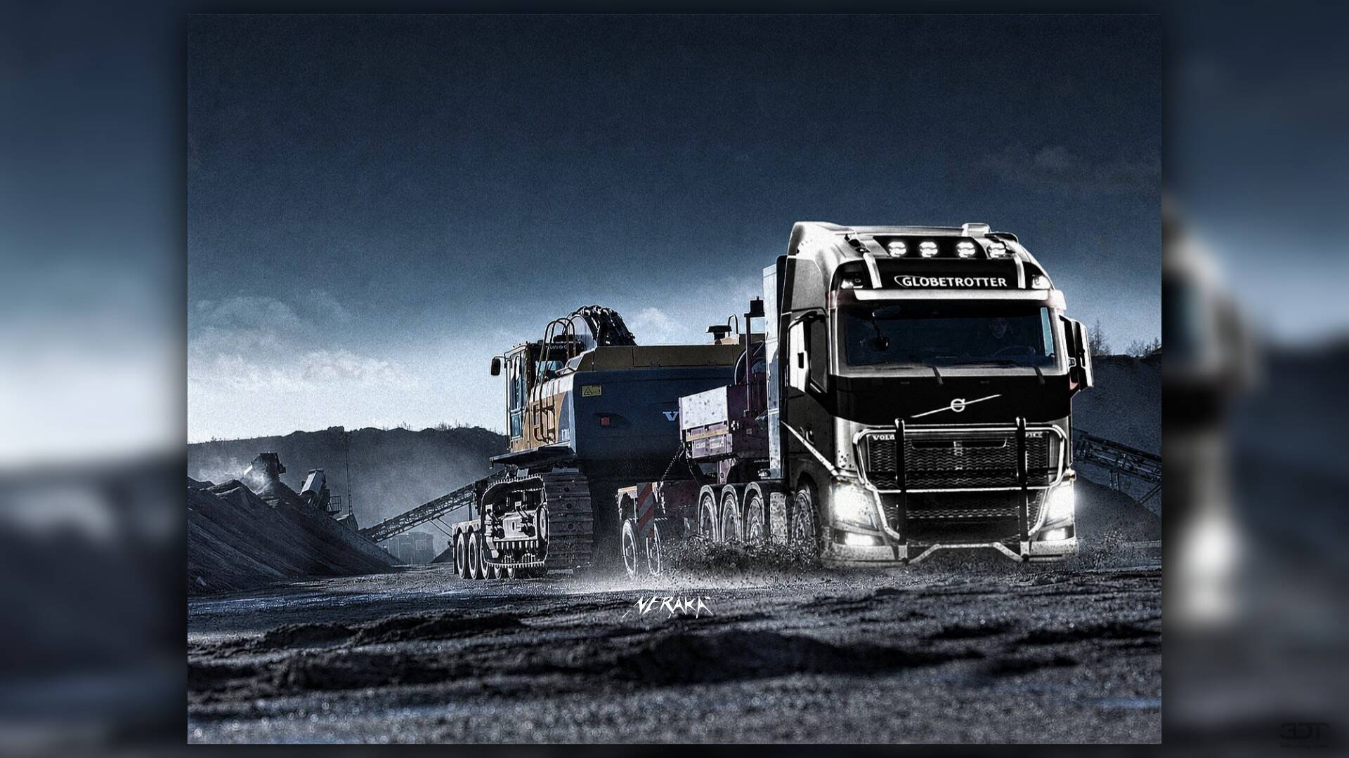Volvo FH16 Globetrotter XL Cab Truck 2013