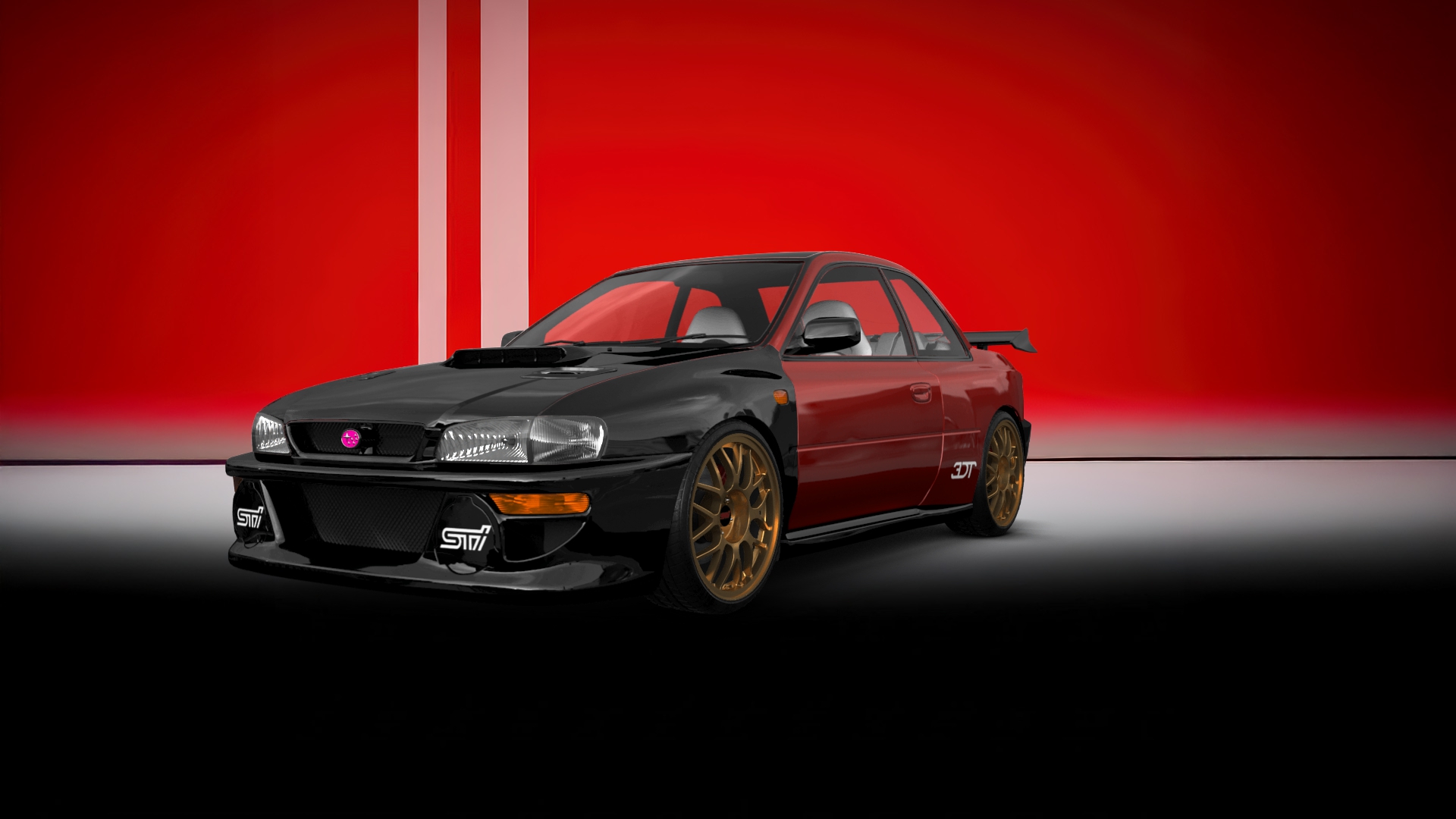 Subaru Impreza WRX STI 22B 2 Door Coupe 2000 tuning
