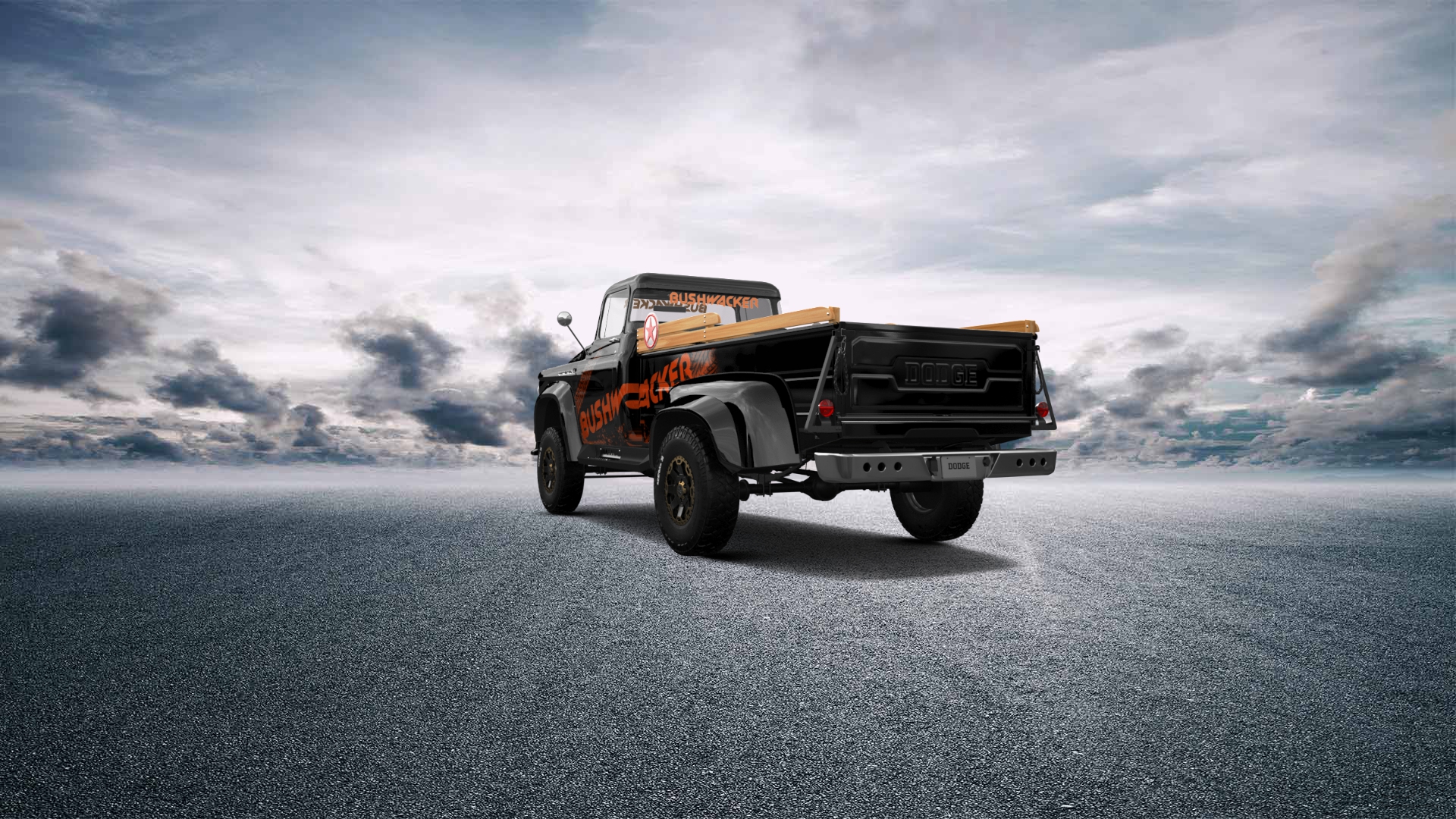 Dodge Power Wagon W300 2 Door pickup truck 1958