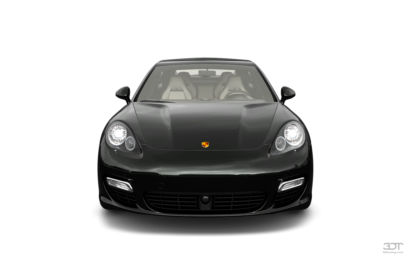 Tuning Porsche Panamera 4 door fastback saloon 2011