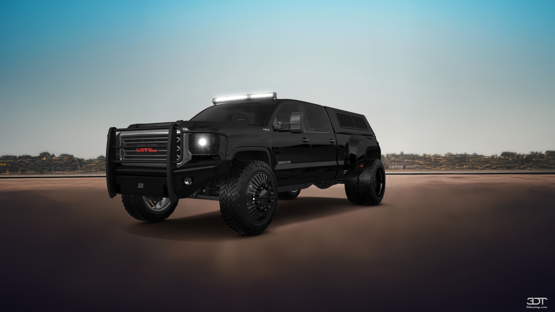 GMC Sierra 3500 HD Crew Cab 4 Door pickup truck 2015 tuning
