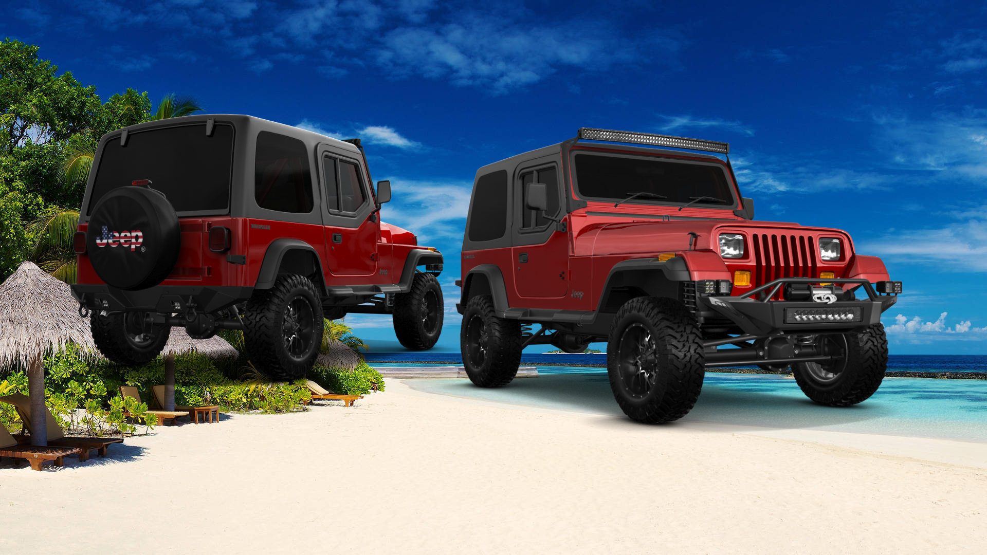 Jeep Wrangler YJ 2 Door SUV 1990