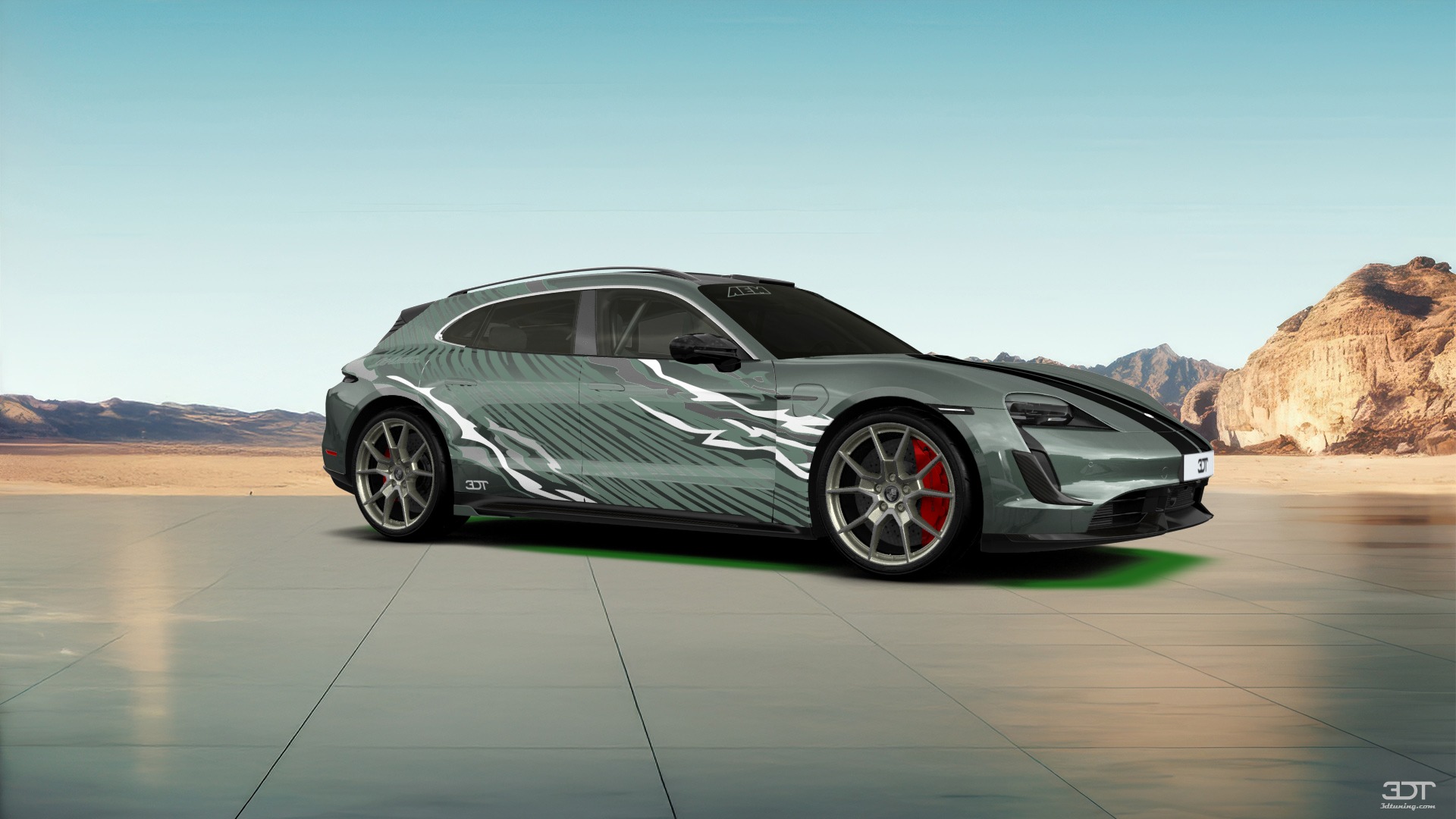 Porsche Taycan Sport Turismo Shooting Brake 2019 tuning