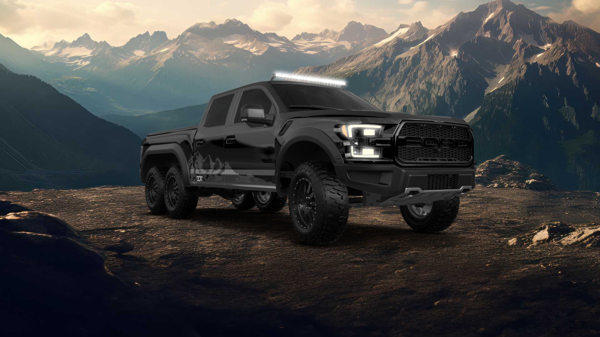 Ford Hennessey VelociRaptor 6x6 Truck 2017 tuning