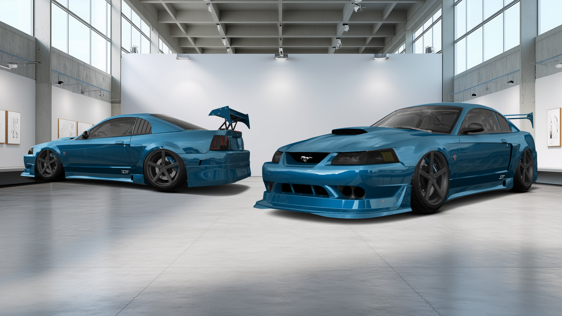 Ford Mustang 2 Door Coupe 2000 tuning