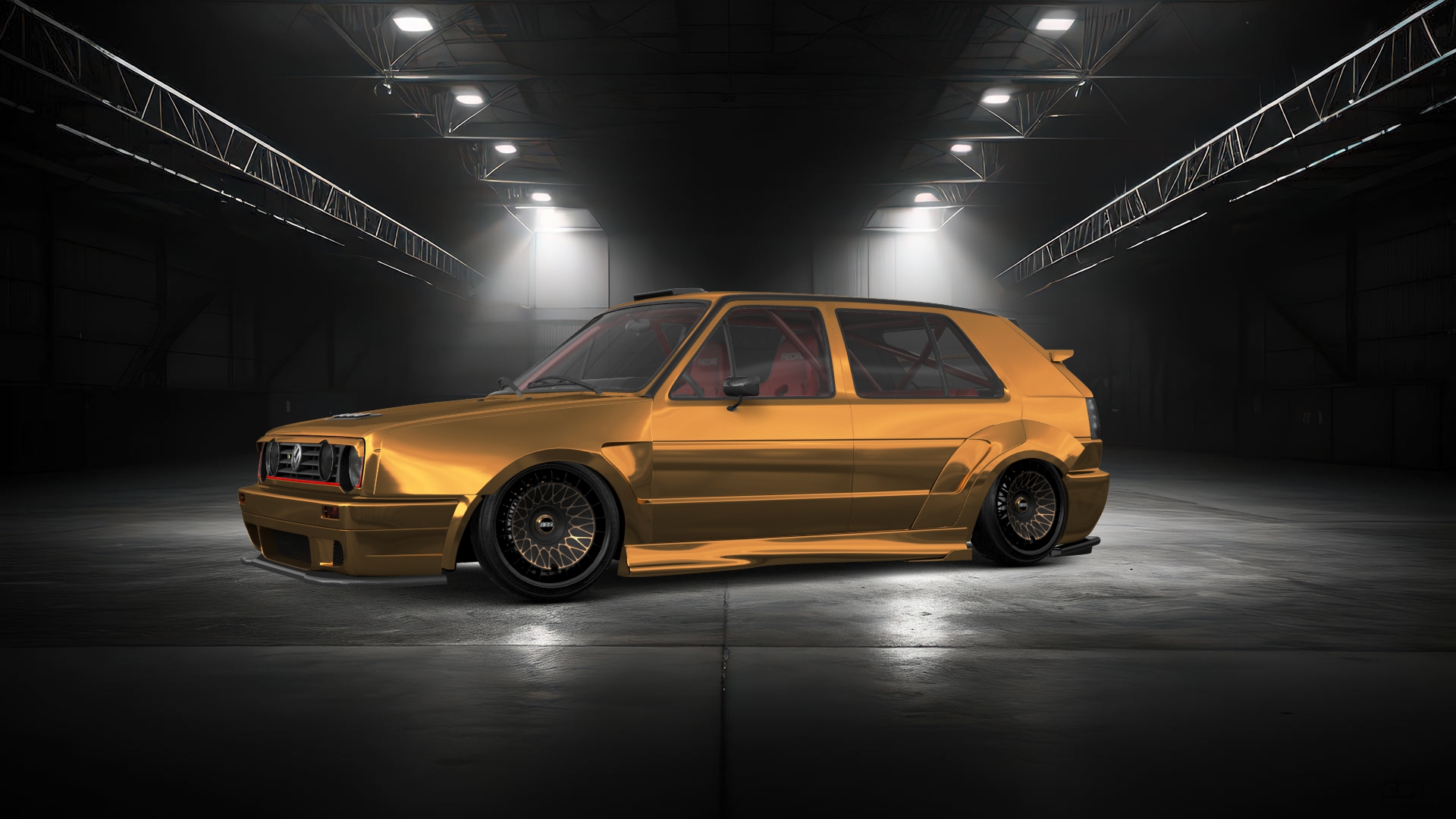 Volkswagen Golf Mk2 5 Door Hatchback 1983 tuning