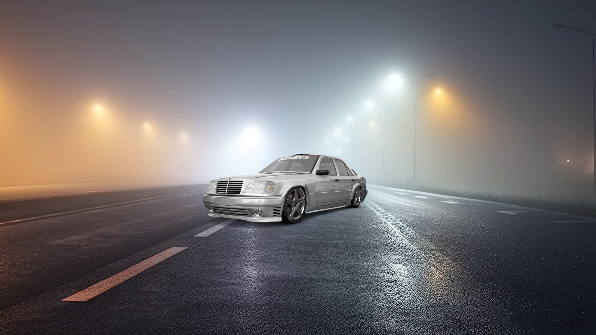 Mercedes E-Class Sedan 1984 tuning