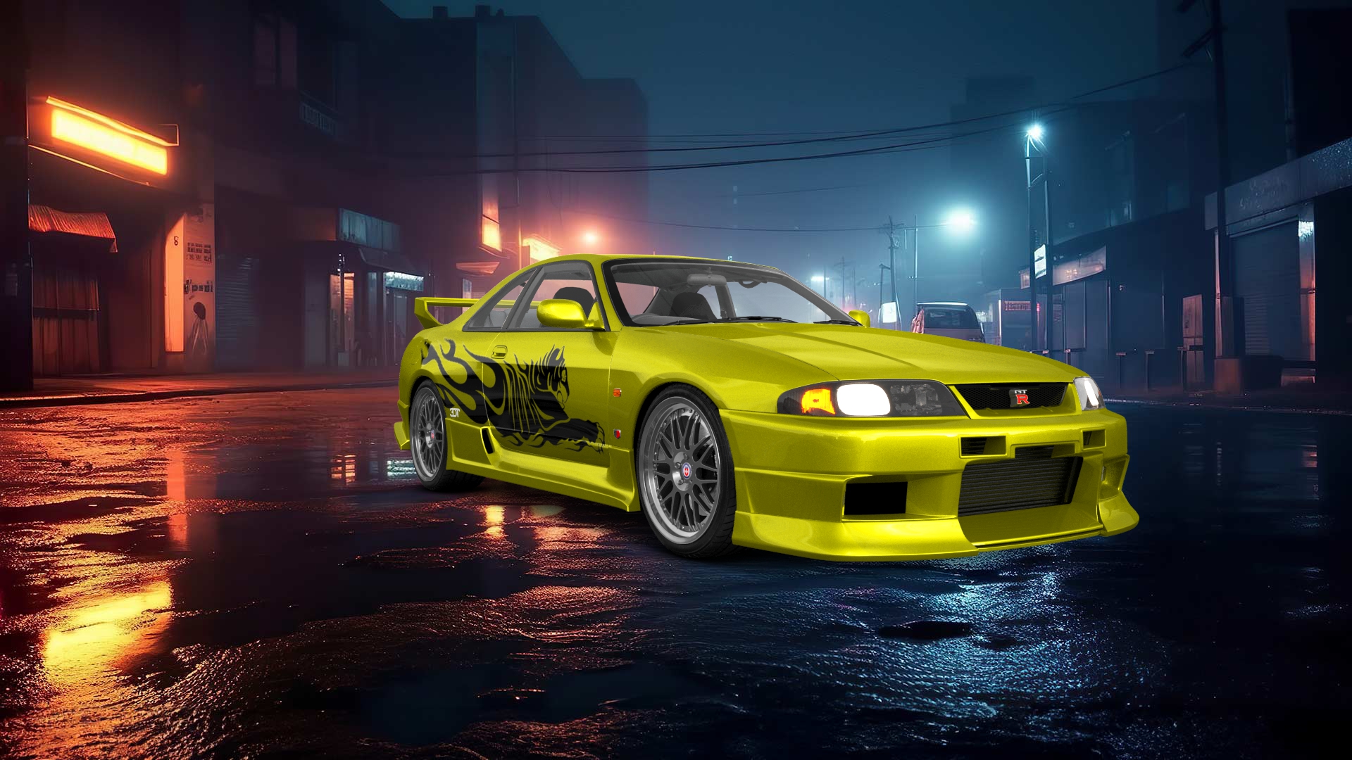 Nissan Skyline GT-R 2 Door Coupe 1995 tuning