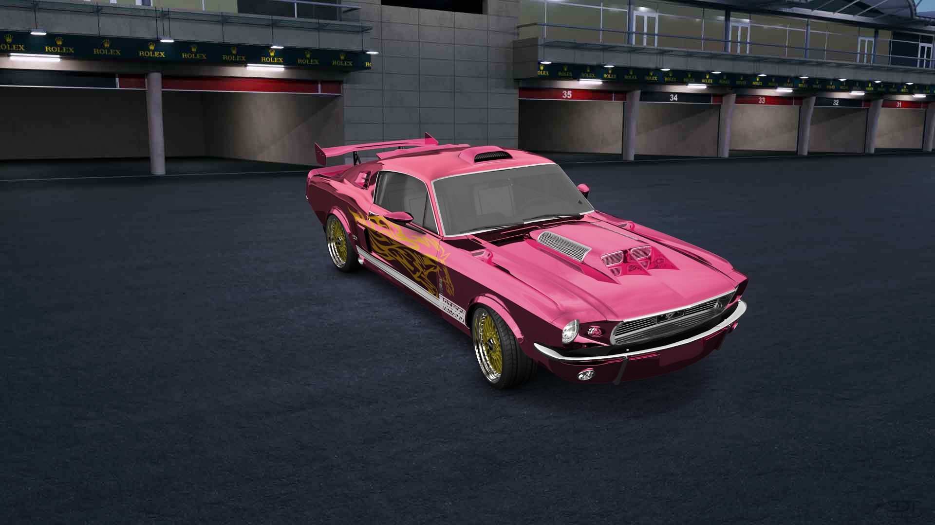 Mustang GT500 2 Door Coupe 1968 tuning