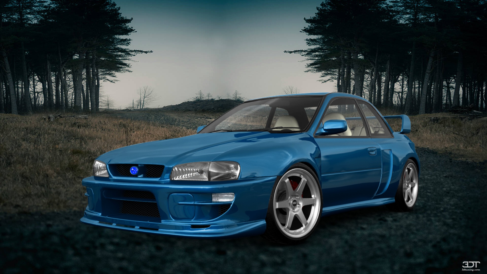 Tuning Subaru Impreza WRX STI 22B 2 Door Coupe 2000