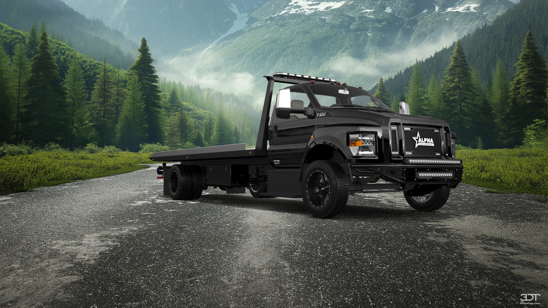 Ford F-650 Tow Truck Pickup 2016
