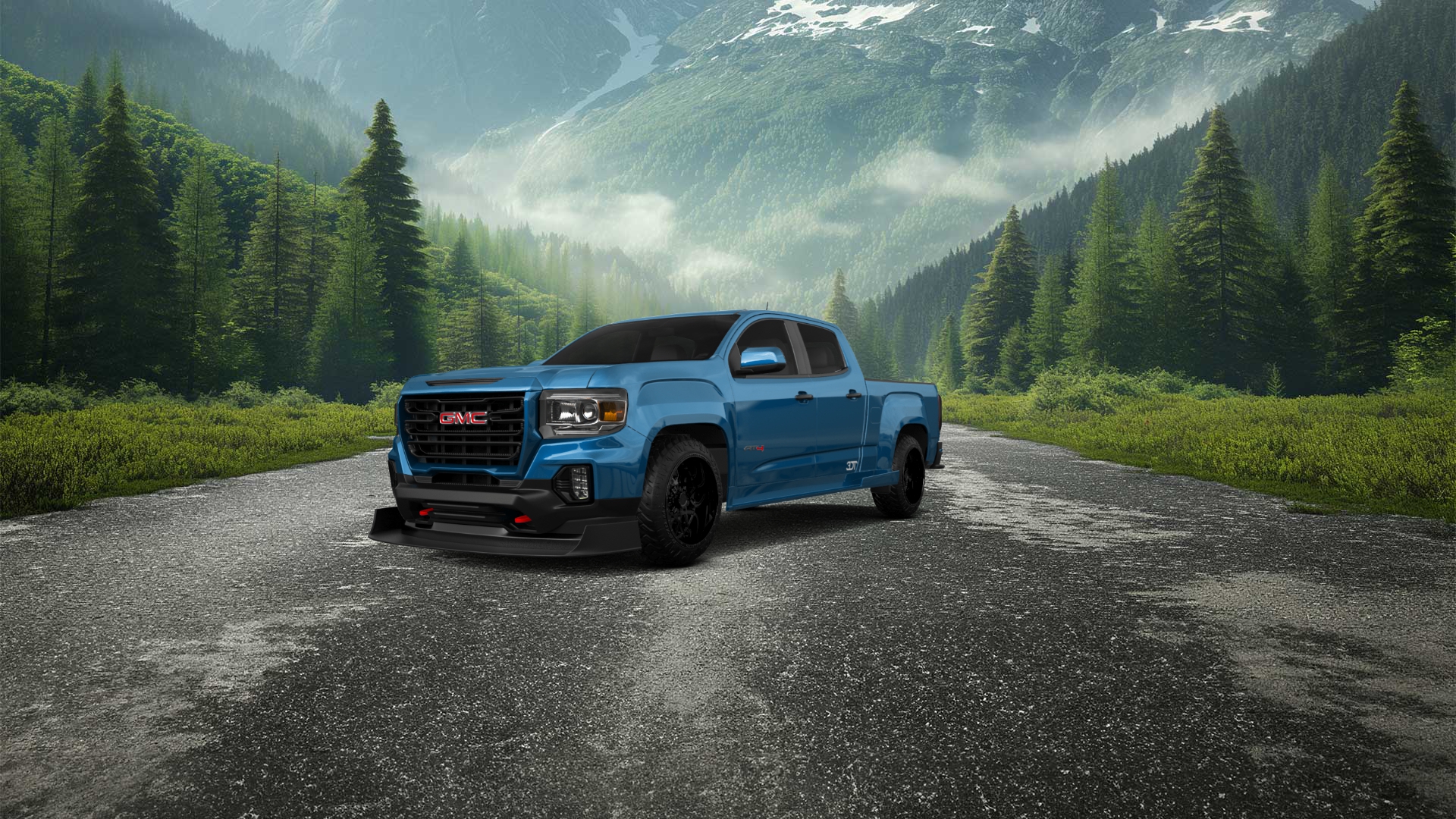 GMC Canyon Crew Cab 4 Door pickup truck 2021