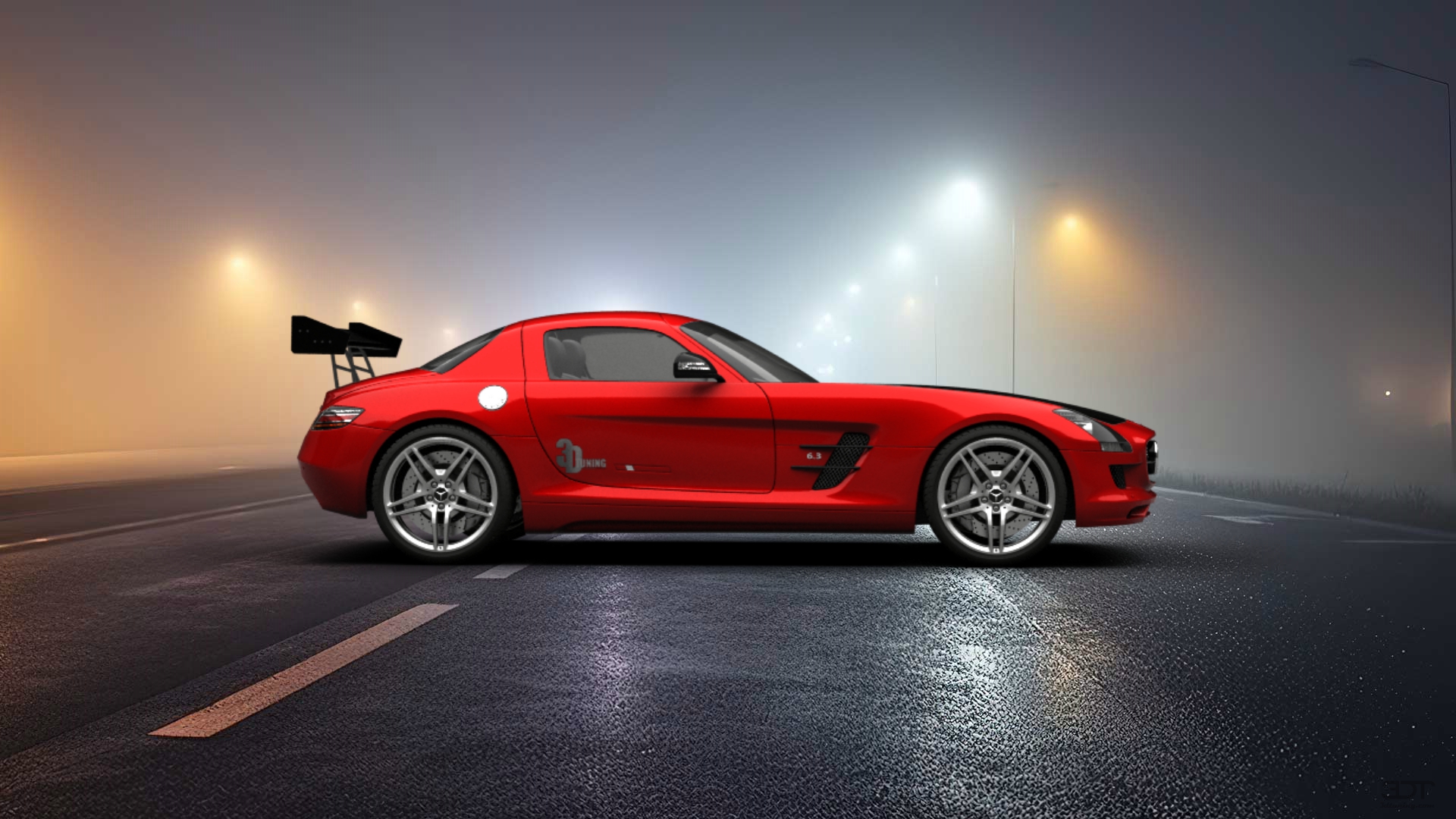 Mercedes SLS AMG Coupe 2010 tuning