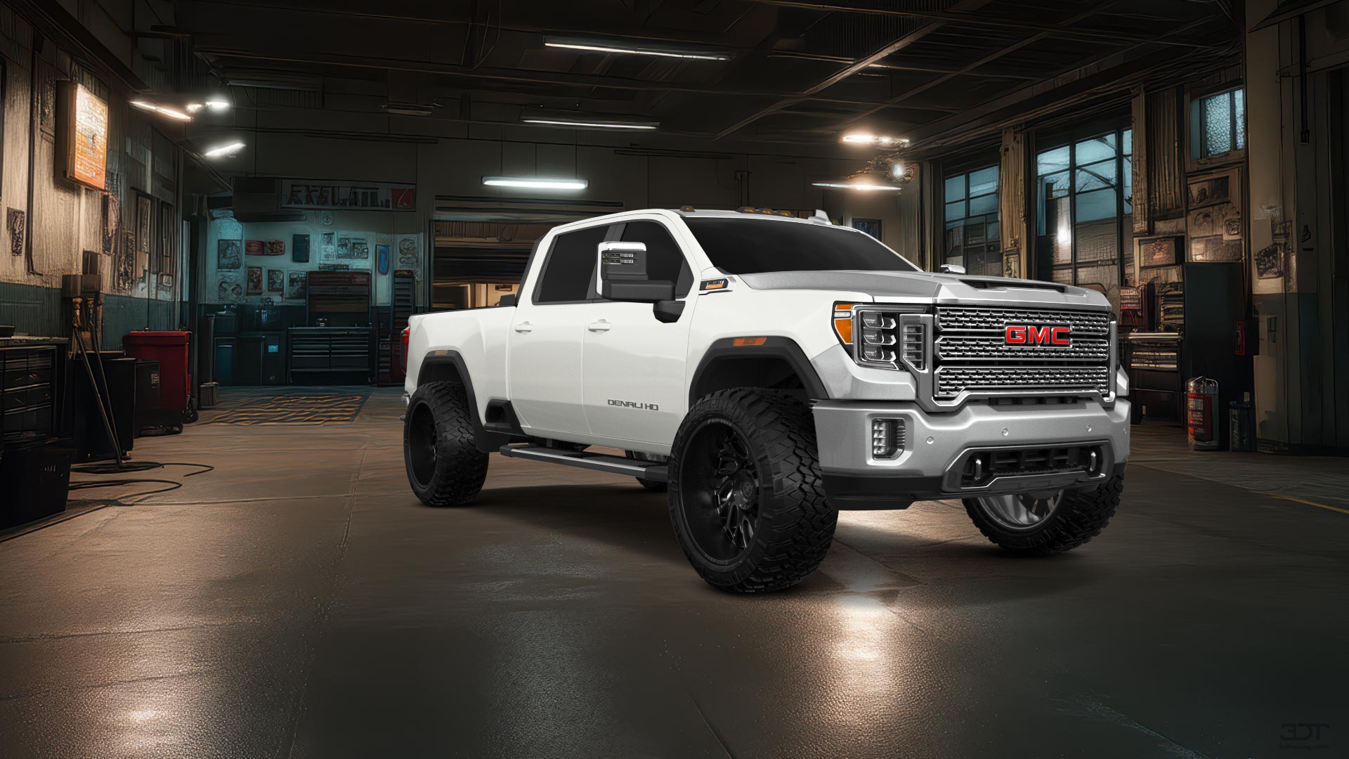GMC Sierra 2500 HD 4 Door pickup truck 2020 tuning