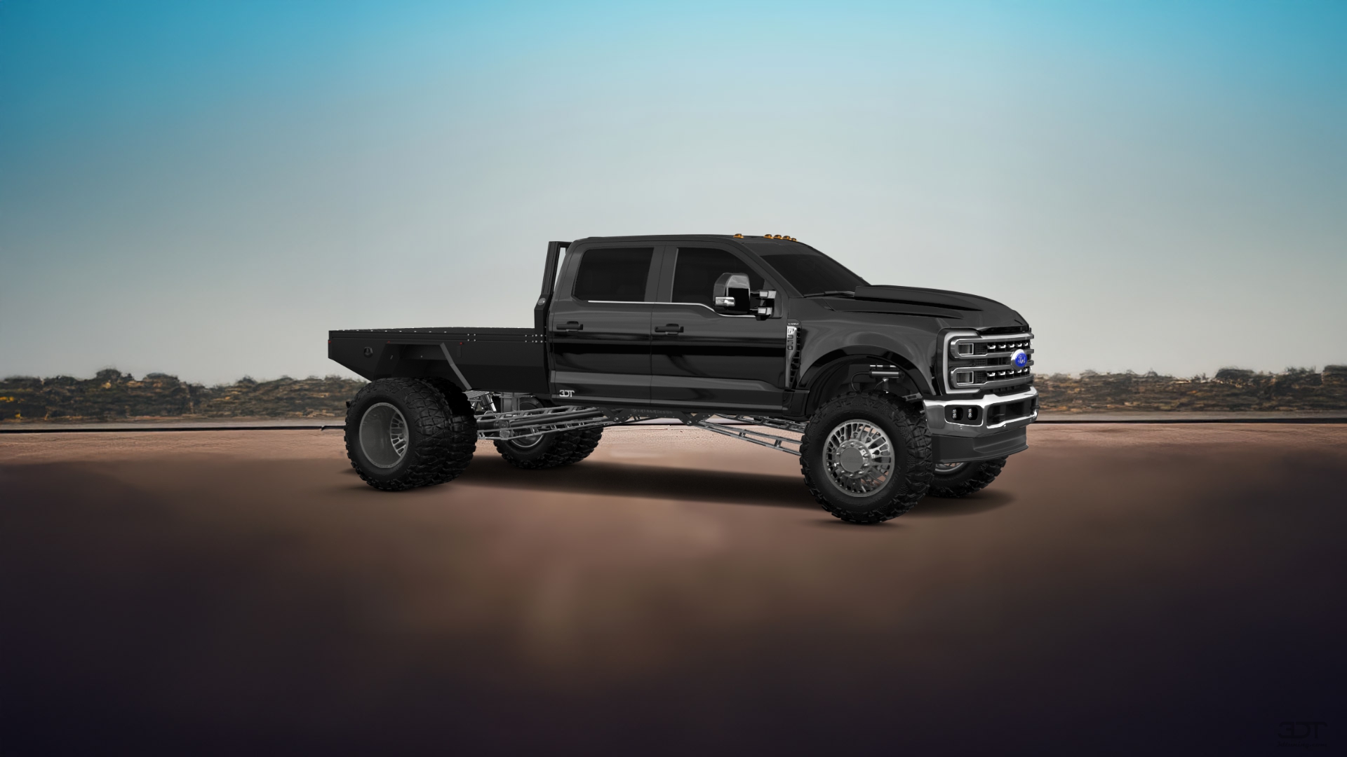 Ford F-350 DRW Crew Cab 4 Door pickup truck 2023 tuning