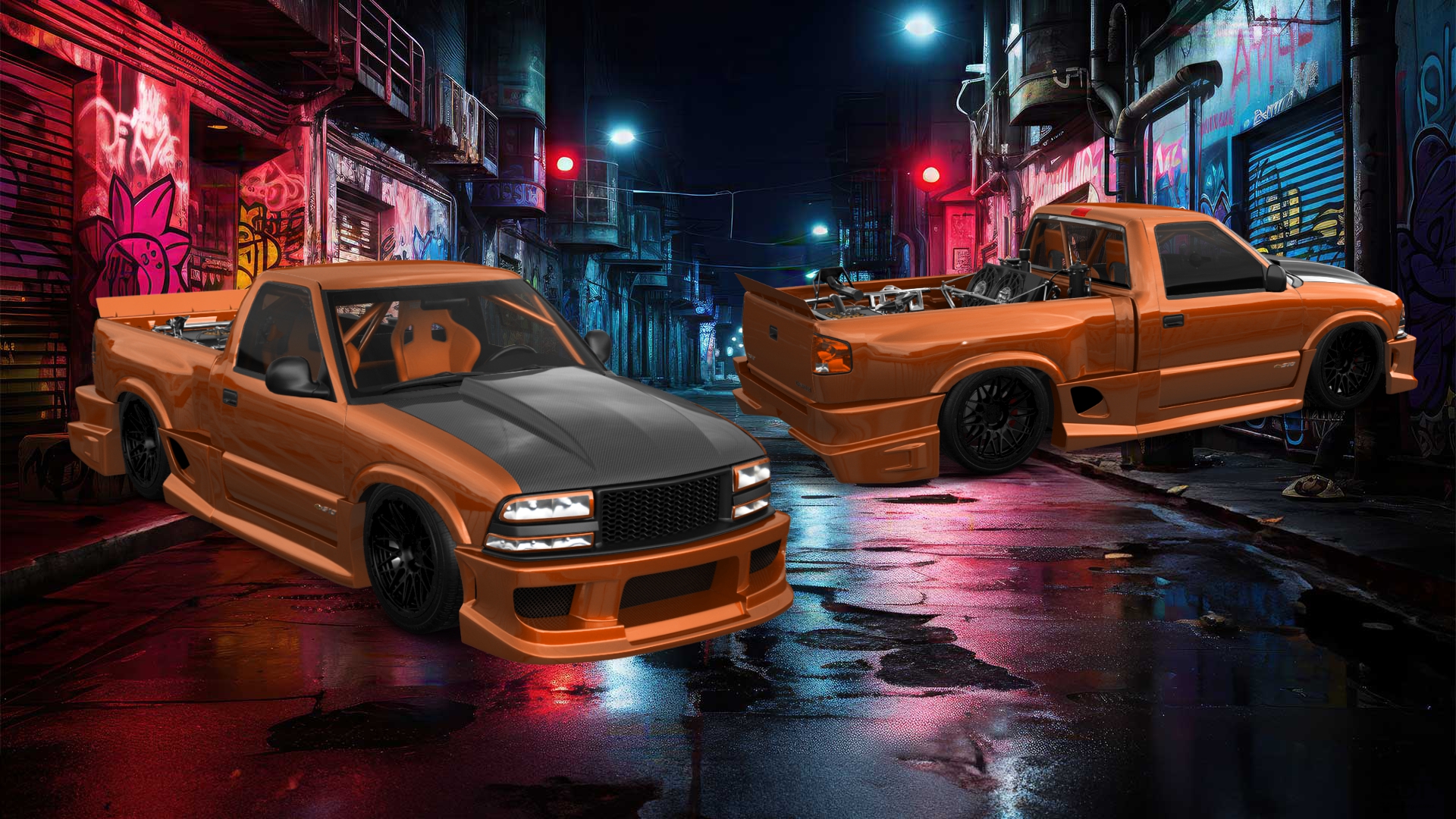 Chevrolet S-10 Stepside 2 Door pickup truck 1999 tuning