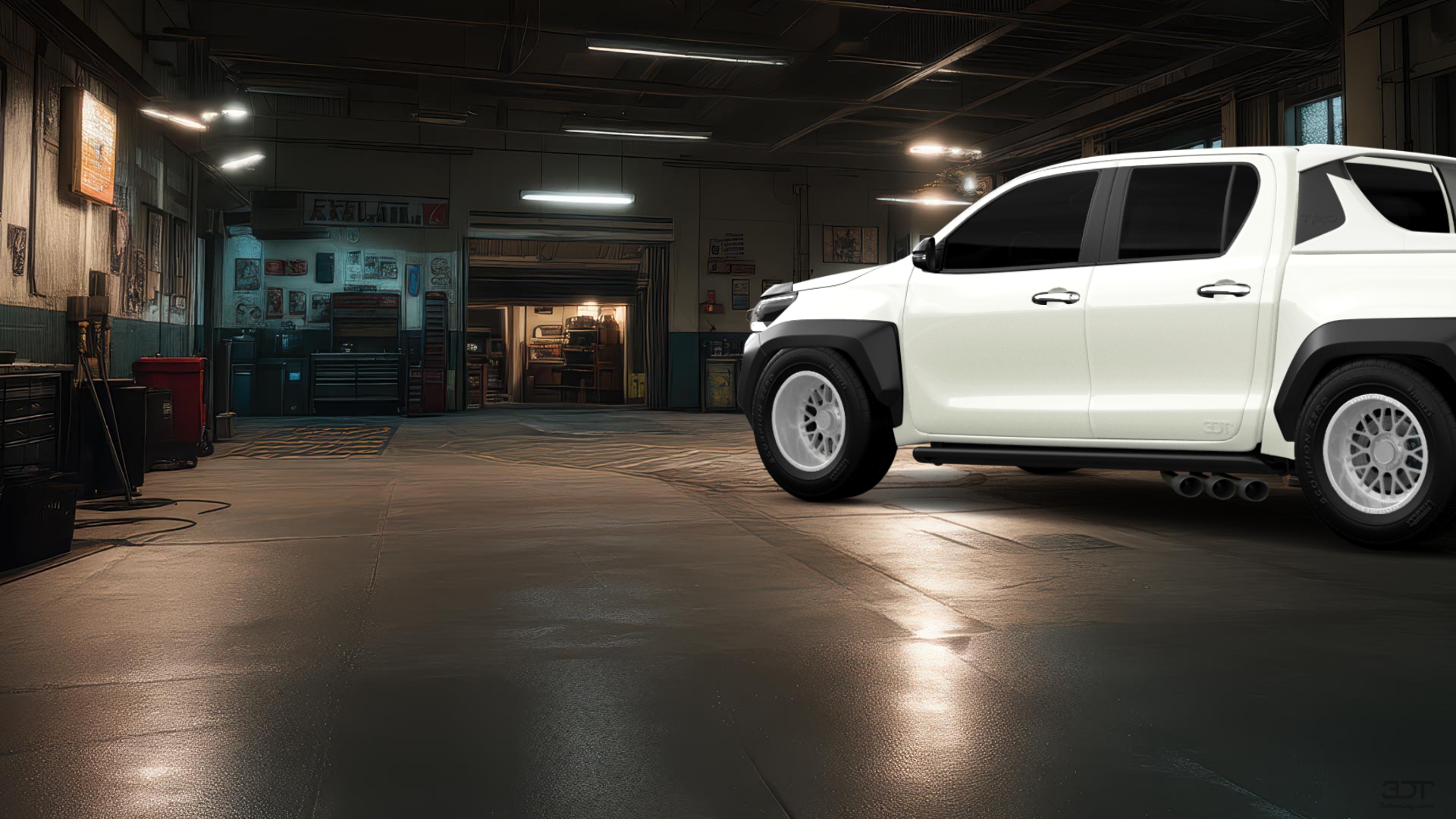 Toyota Hilux Double Cab 4 Door pickup truck 2015