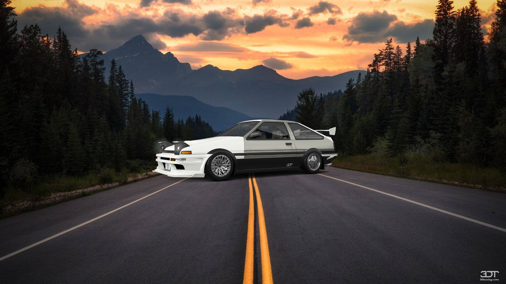 Tuning Toyota AE86 3 Door Hatchback 1985