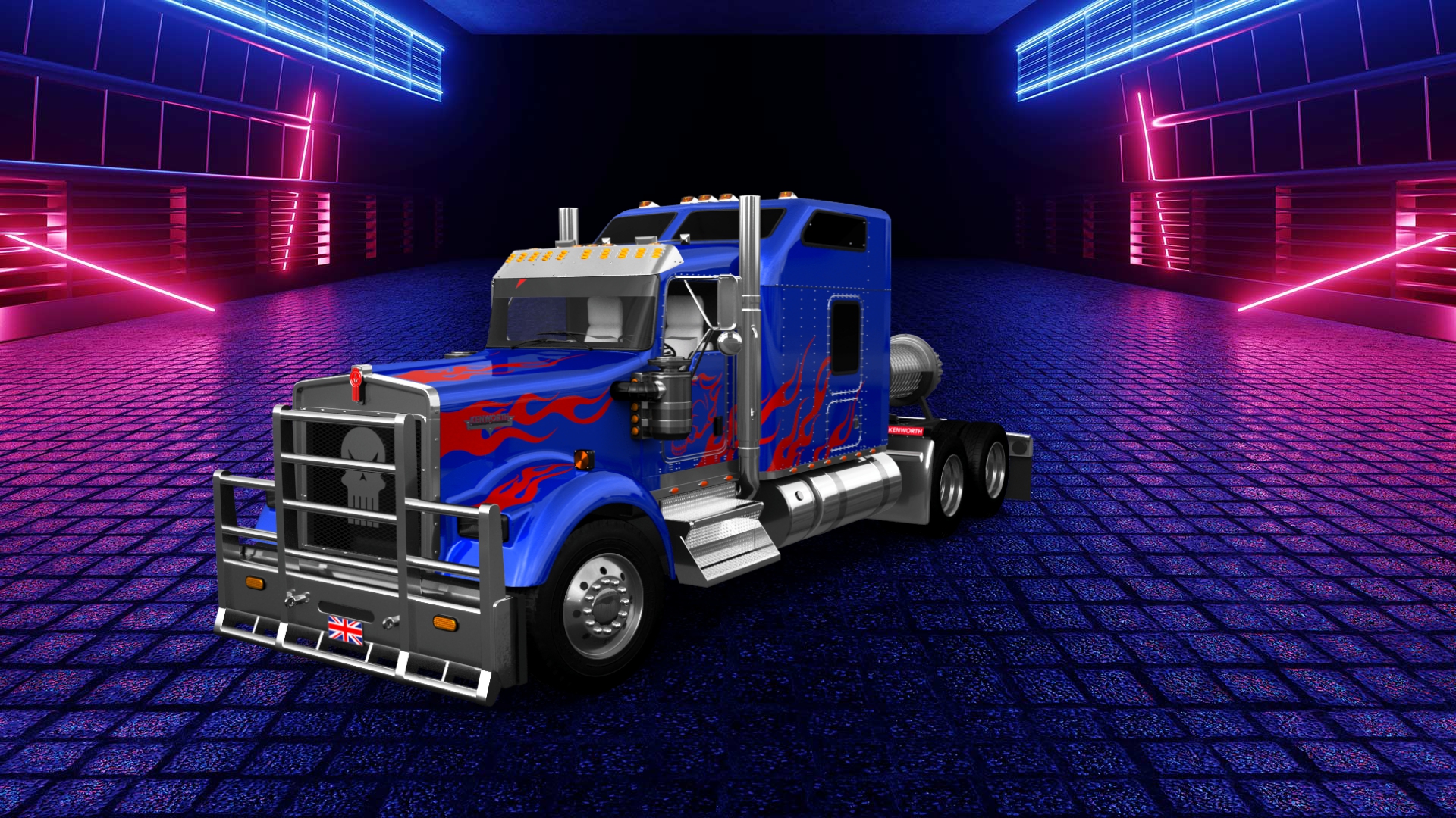 Kenworth W900 Sleeper Cab Truck 2015 tuning