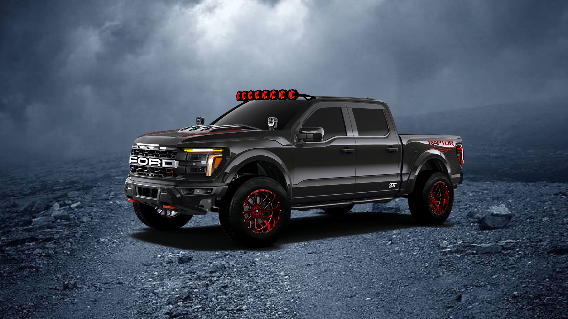 Ford F-150 Raptor 4 Door pickup truck 2024 Images