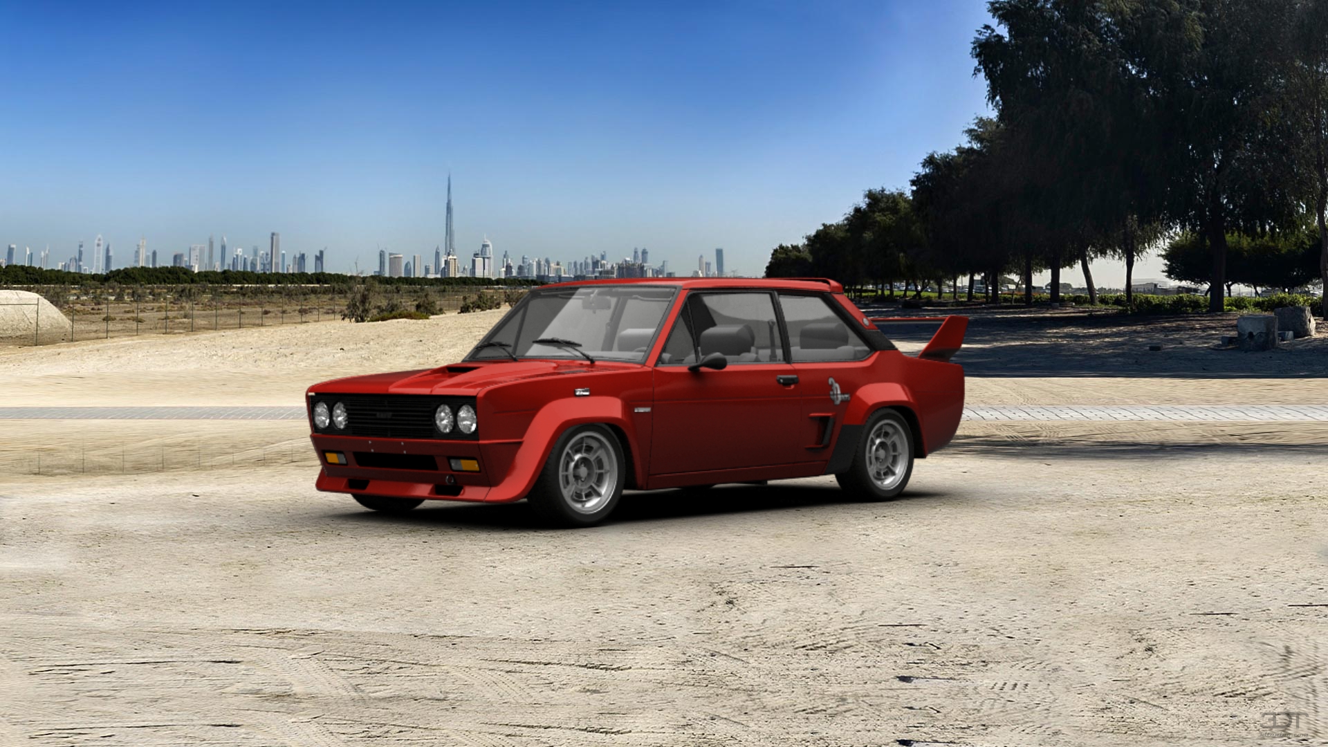 Fiat 131 Abarth Coupe 1976 tuning