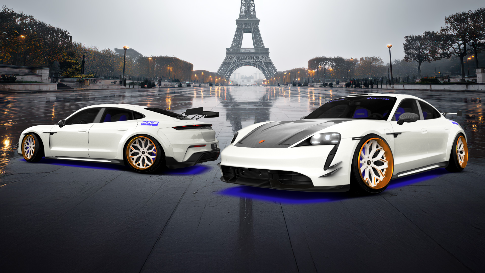 Porsche Taycan 4 Door Saloon 2019 tuning