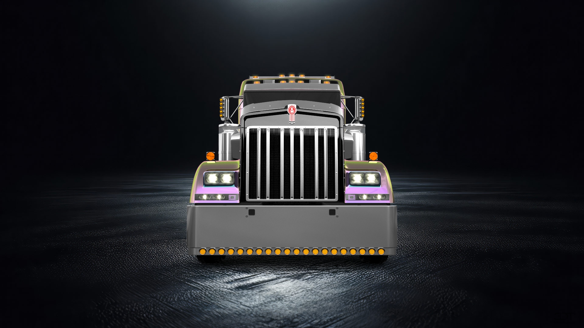 Kenworth W900 Sleeper Cab Truck 2015