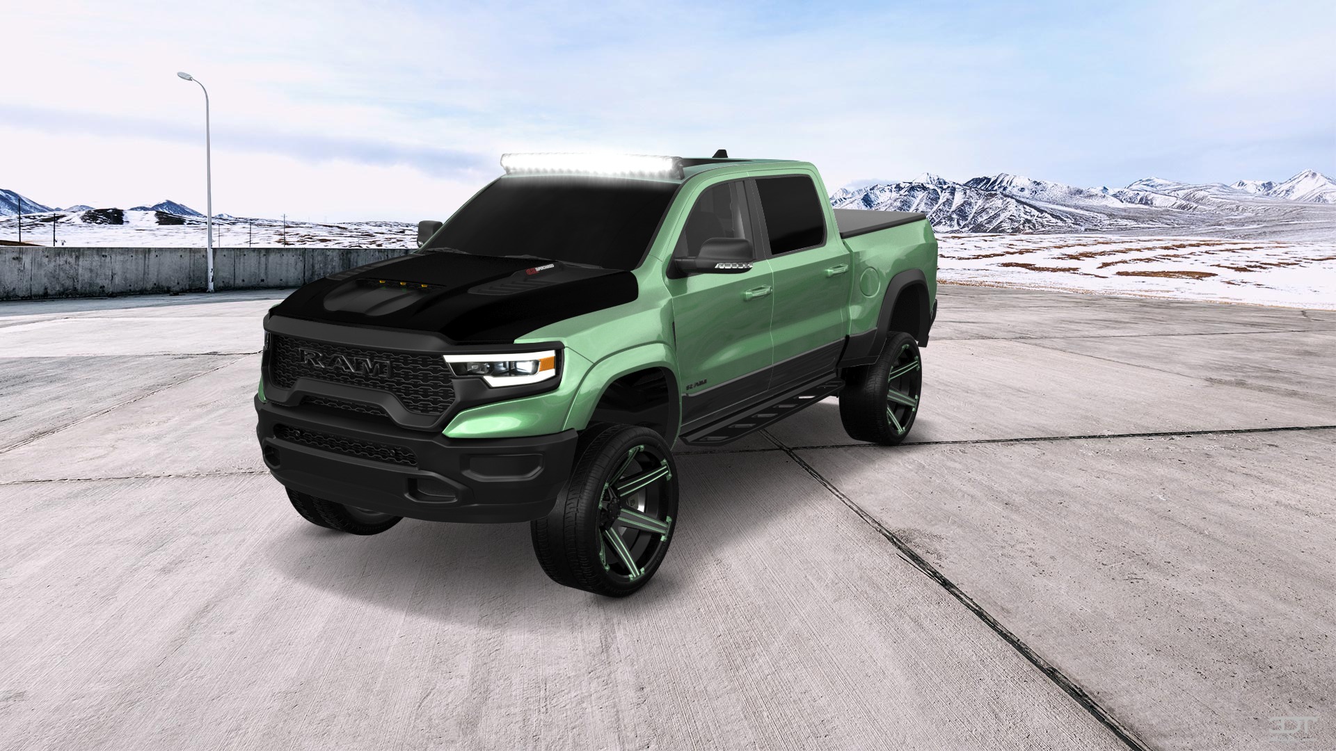 Dodge Ram 1500 TRX 4 Door pickup truck 2021