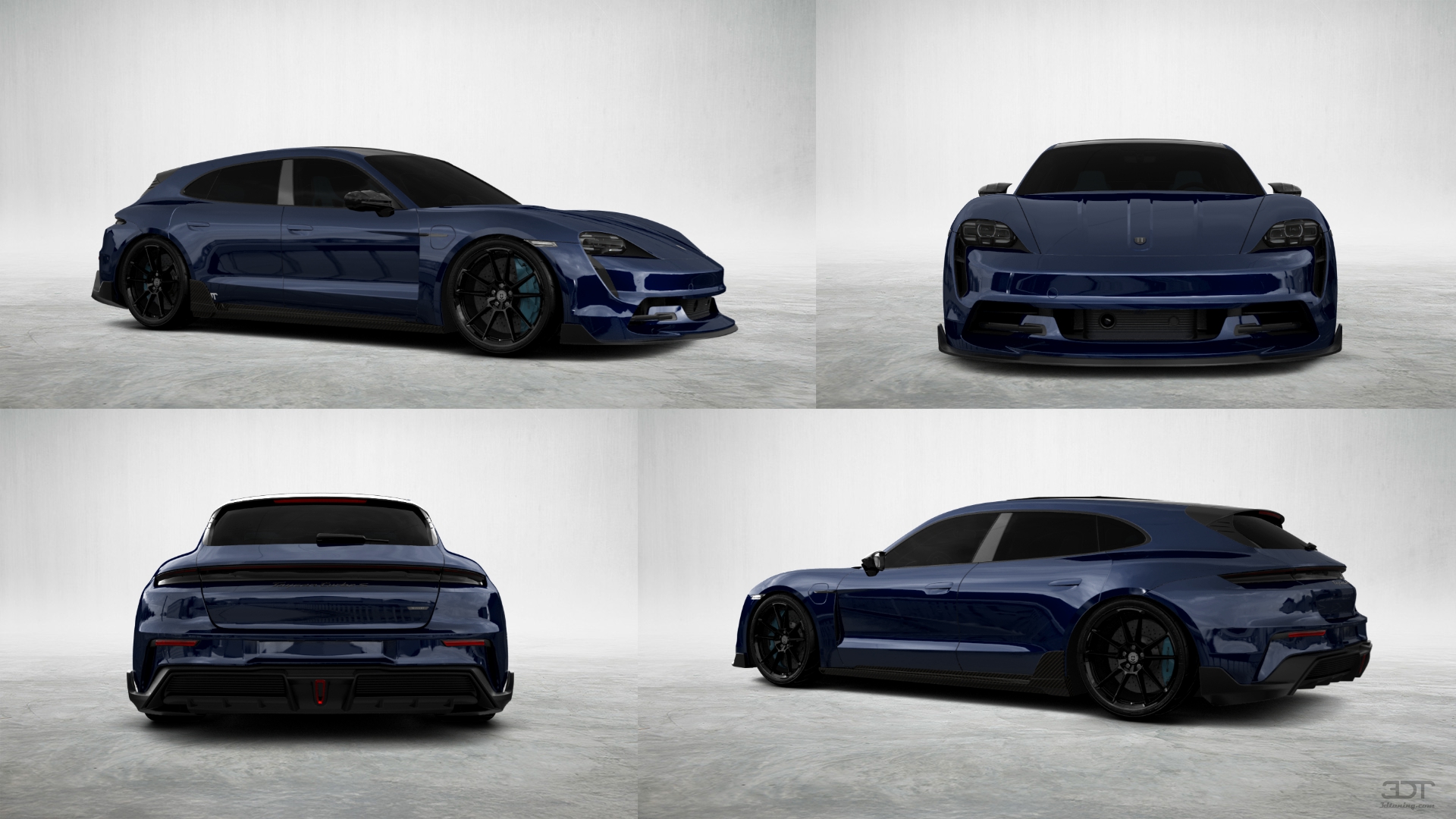 Porsche Taycan Sport Turismo Shooting Brake 2019 tuning