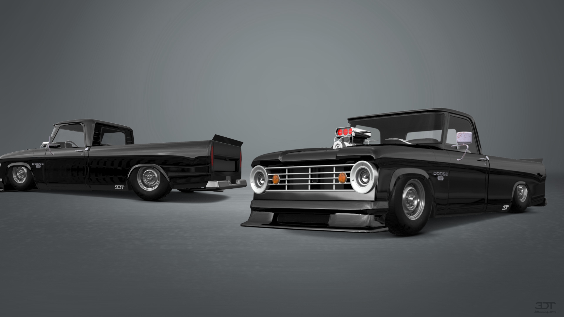 Dodge Power Wagon W200 2 Door pickup truck 1966