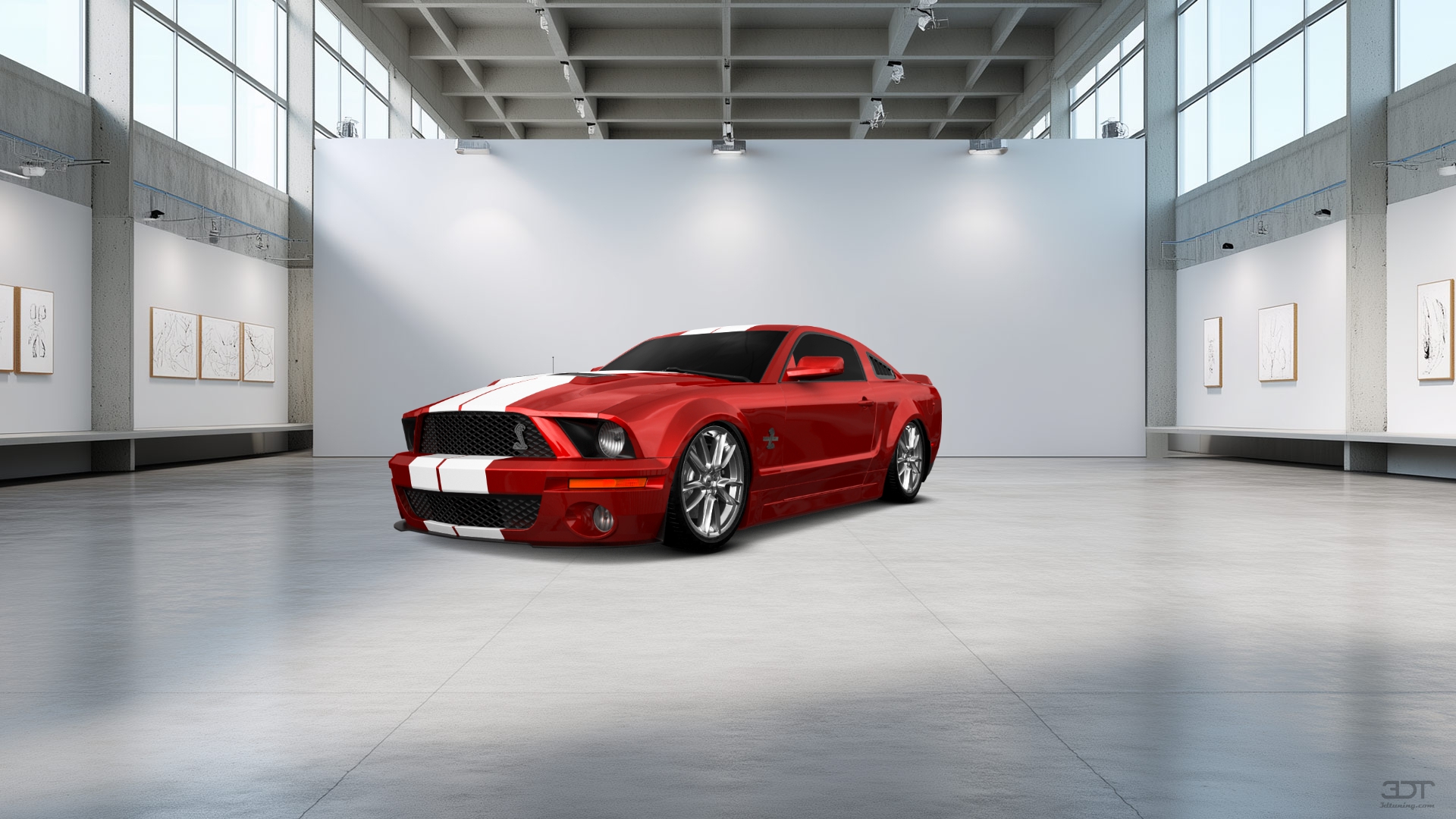 Ford Mustang 2 Door Coupe 2006 tuning