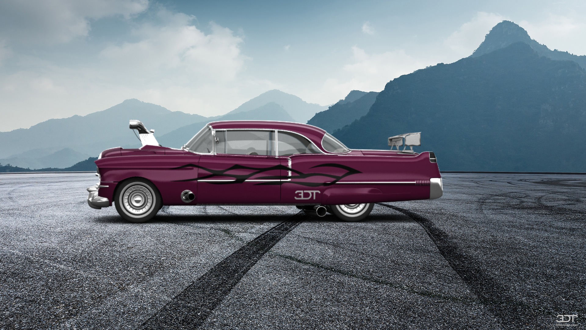 Cadillac De Ville Coupe 1956 tuning