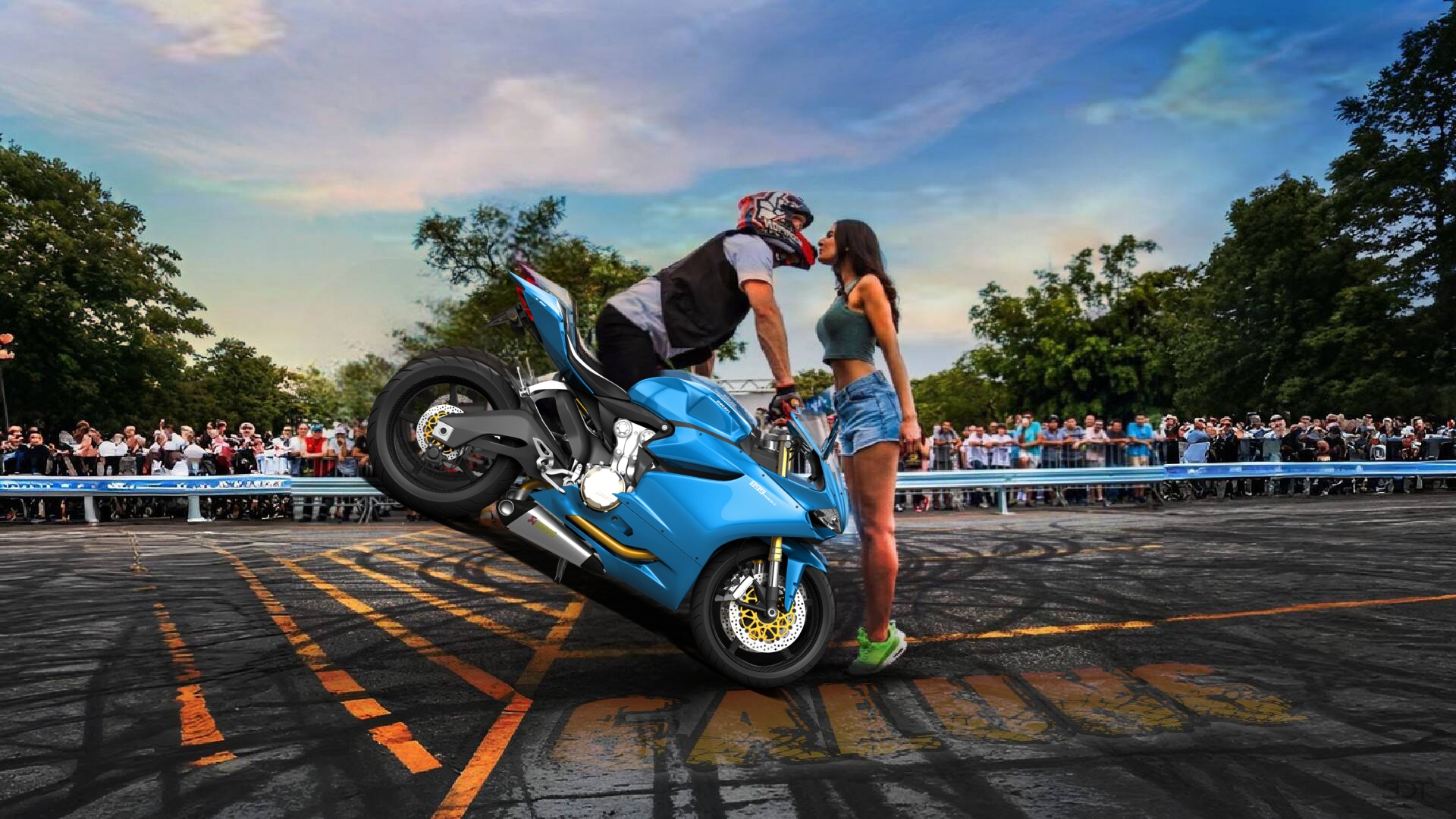 Ducati 899 Panigale Sport Bike 2015 Images