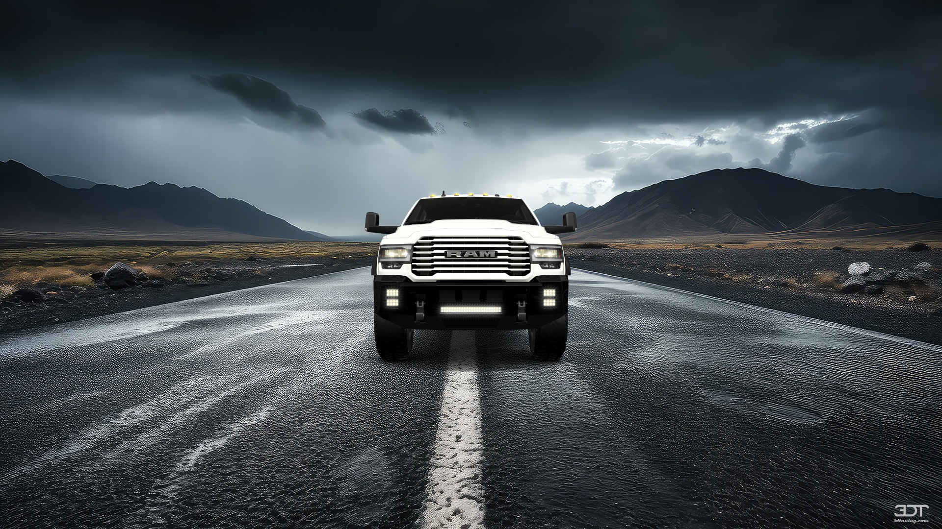 Dodge Ram 2500 4 Door pickup truck 2020 tuning