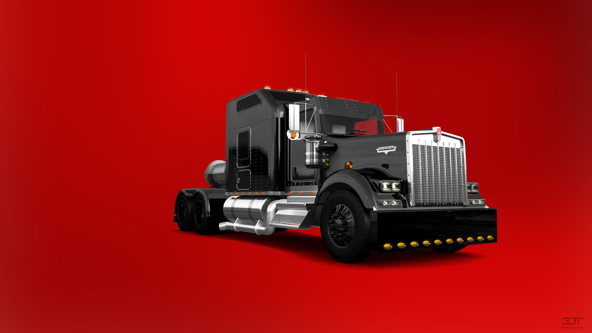 Kenworth W900 Sleeper Cab Truck 2015 tuning