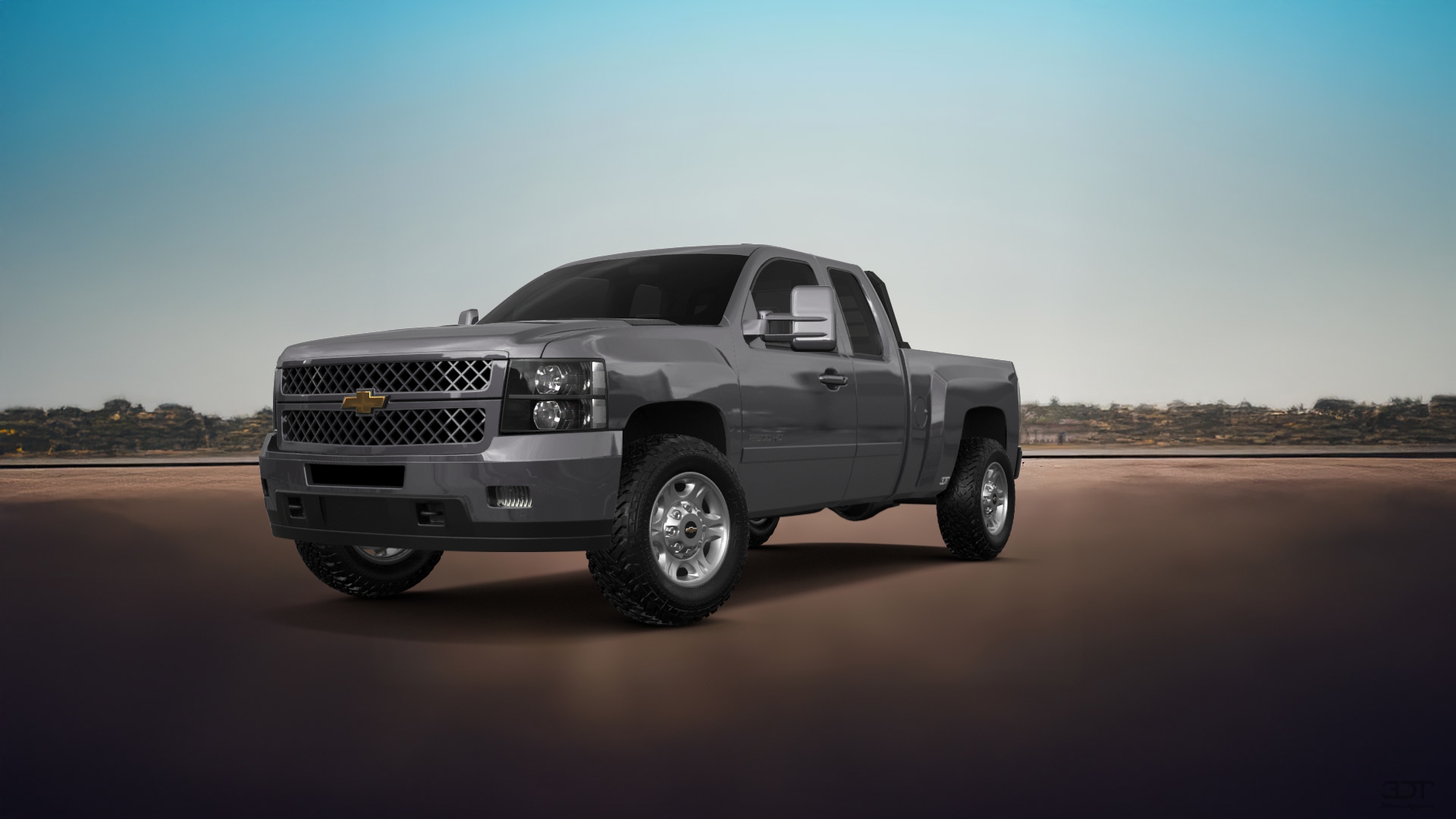 Chevrolet Silverado 2500 HD Extended Cab Pickup Truck 2007 tuning