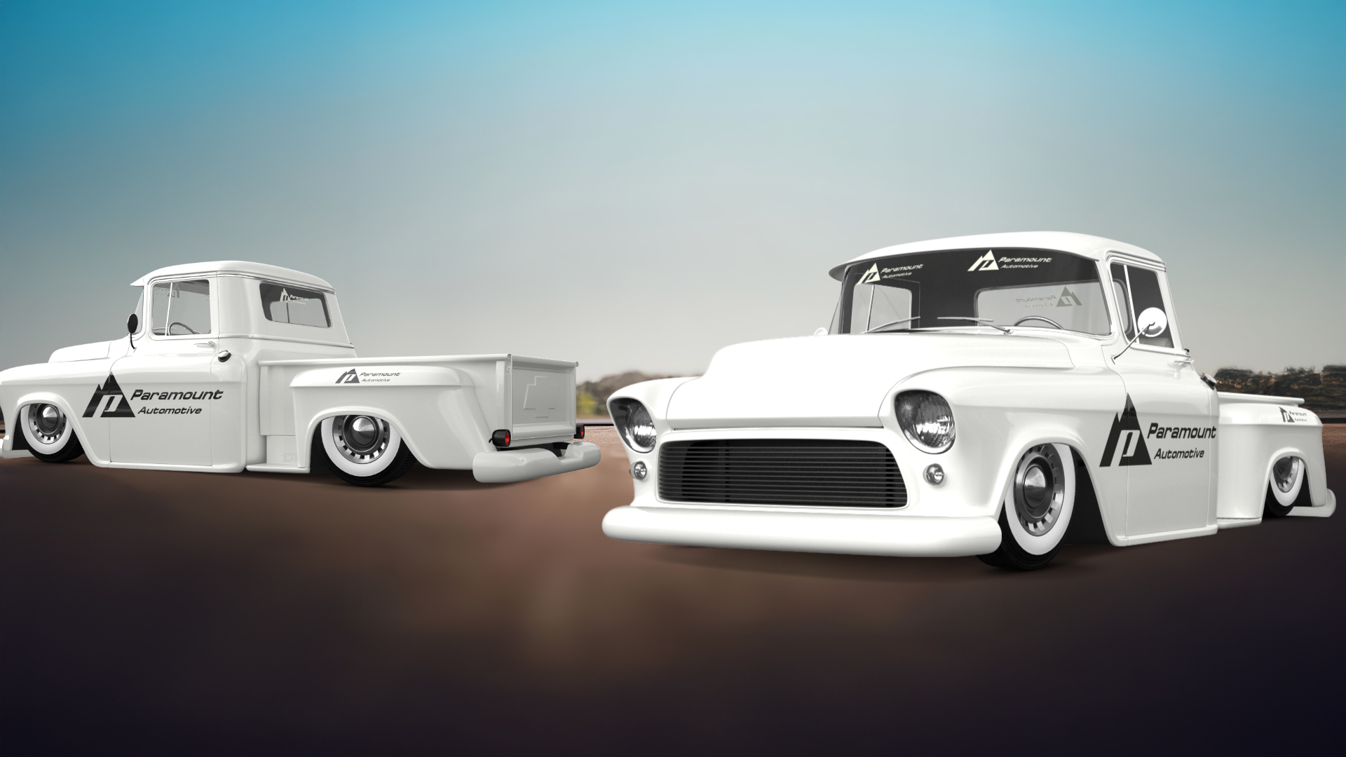Chevrolet 3100 2 Door pickup truck 1955 tuning