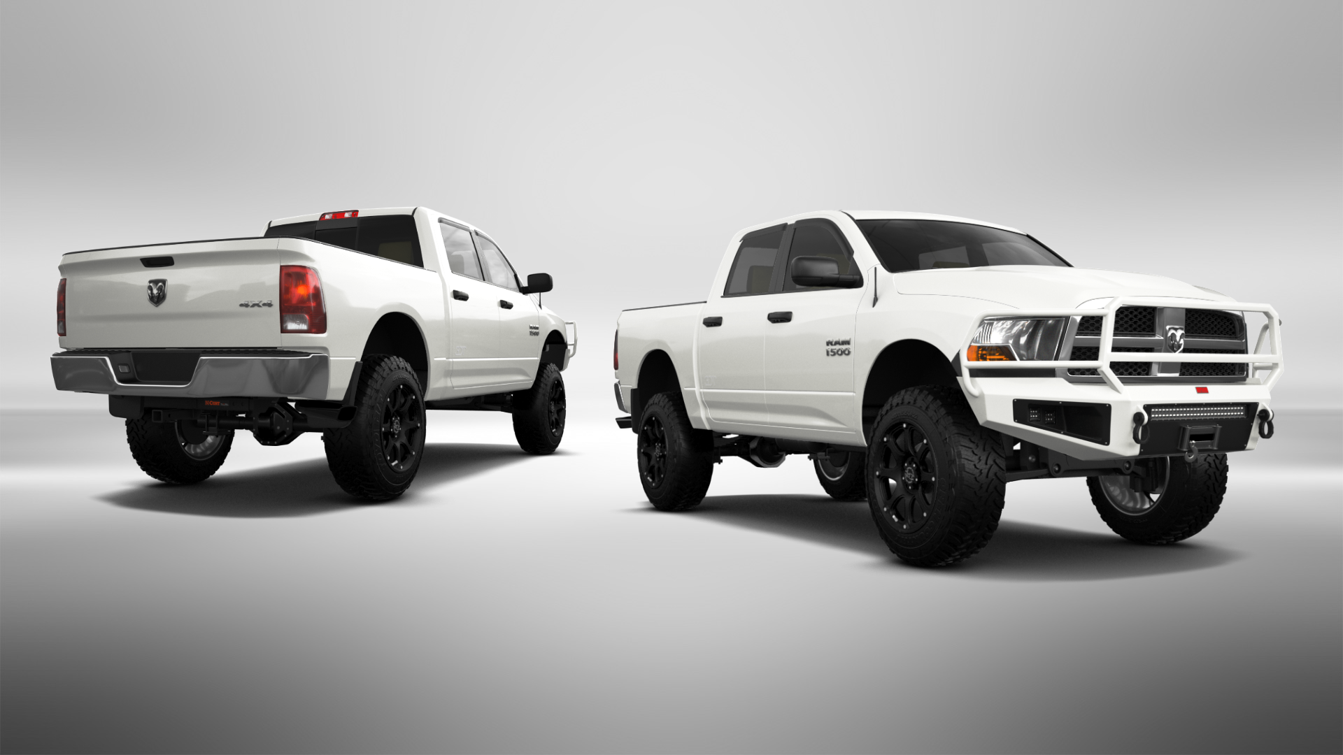 Dodge Ram 1500 5.7' box 4 Door pickup truck 2010