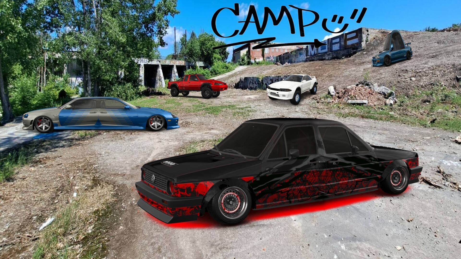 Volkswagen Golf Mk2 5 Door Hatchback 1983 tuning